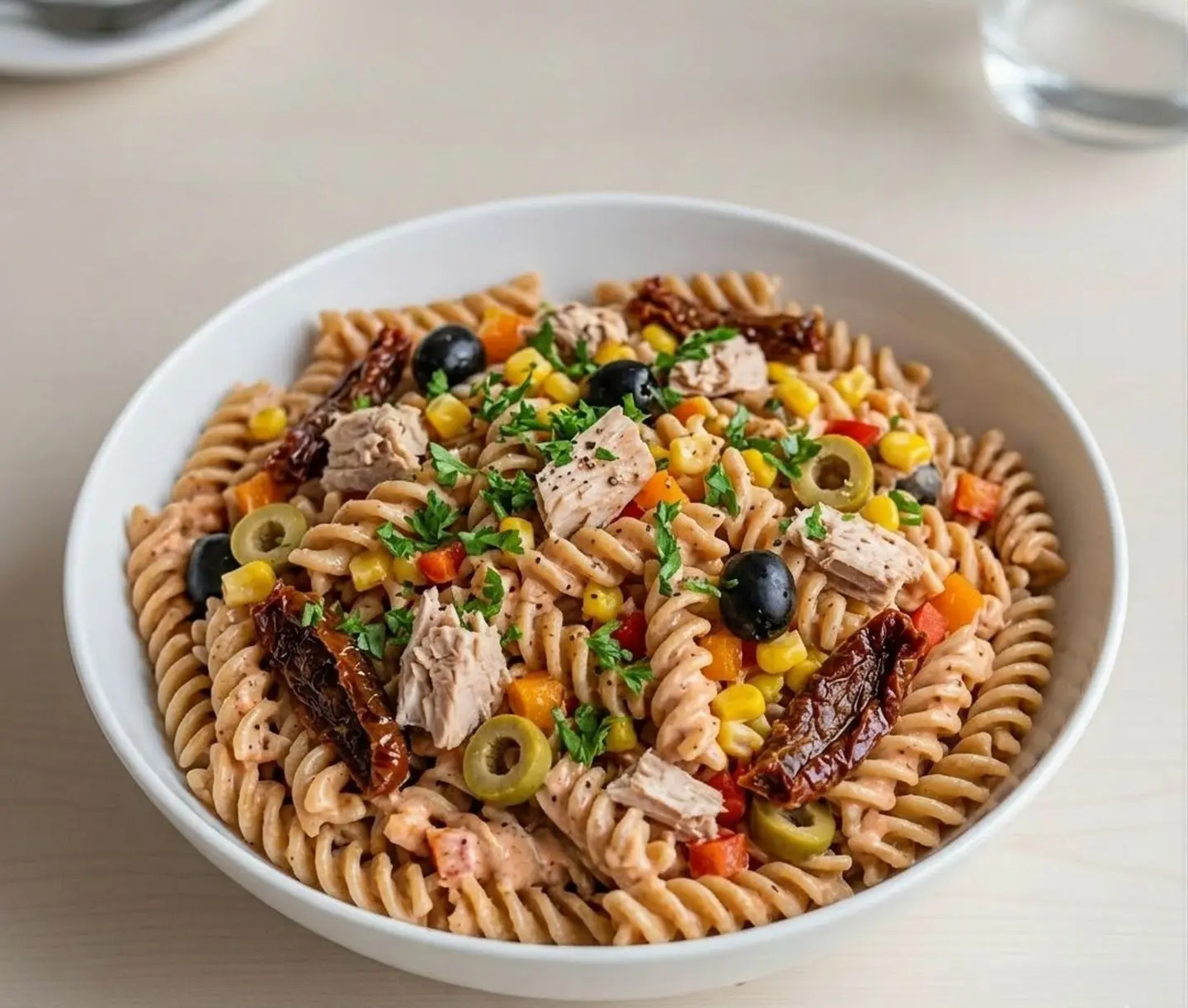 Creamy Tuna Pasta Salad