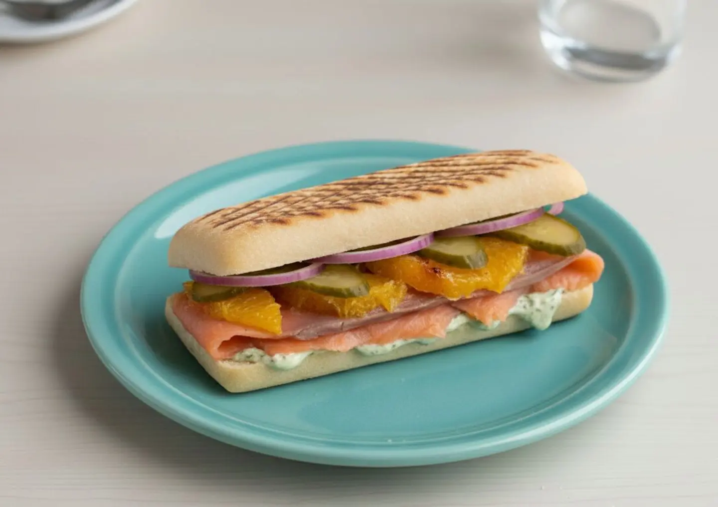 Smoked Salmon Sandwich