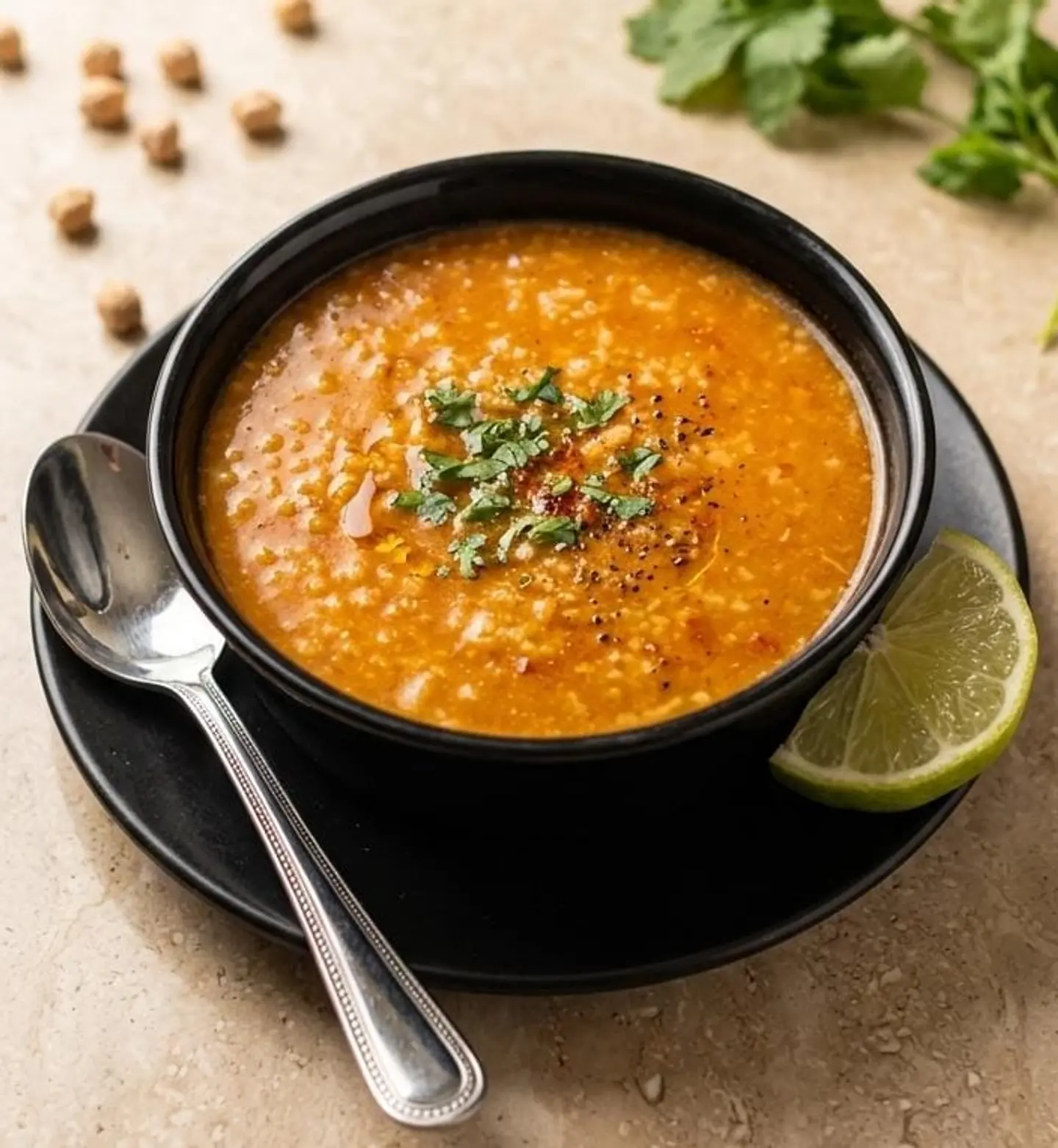 شوربة كويكر شوفان