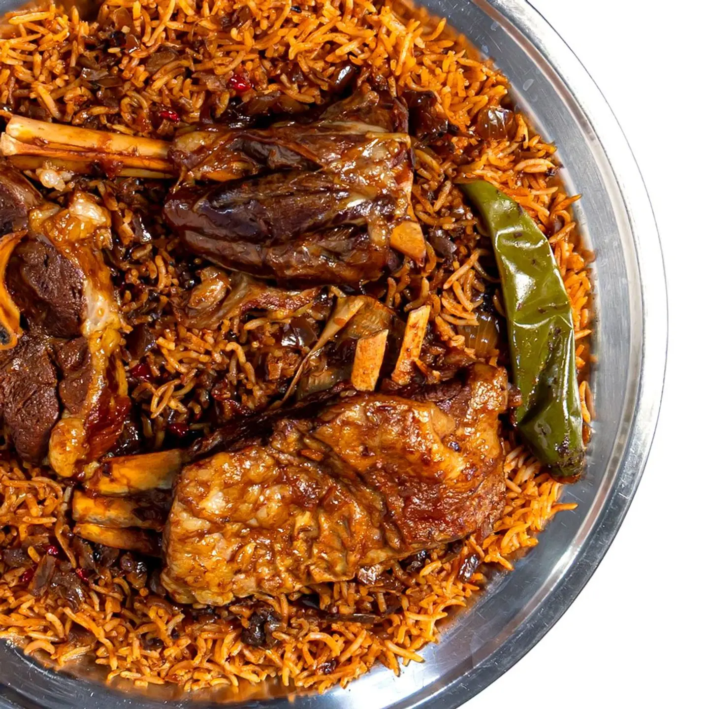 نفر لحم نعيمي كبسة حساوية