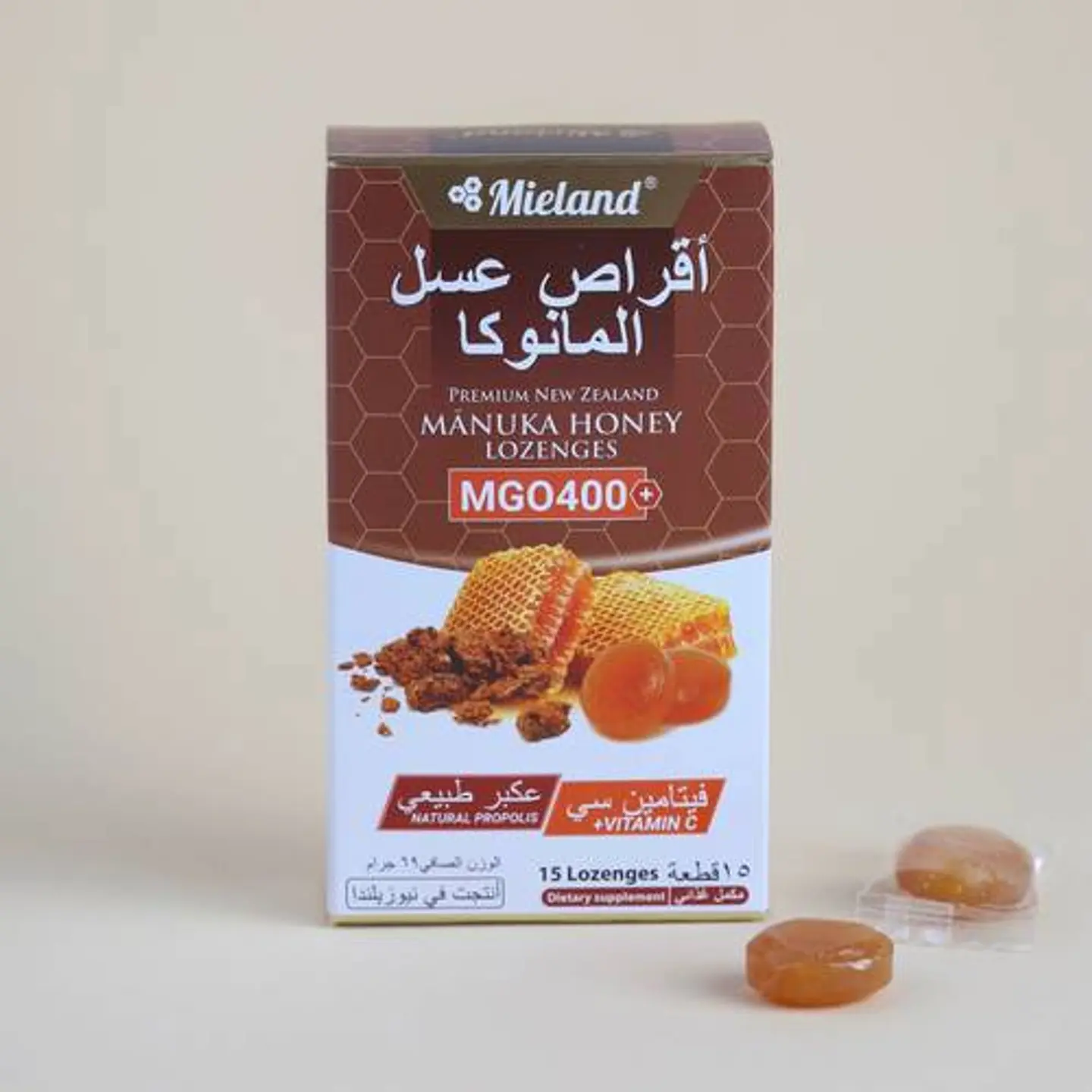 Package Manuka Honeycombs (Propolis)