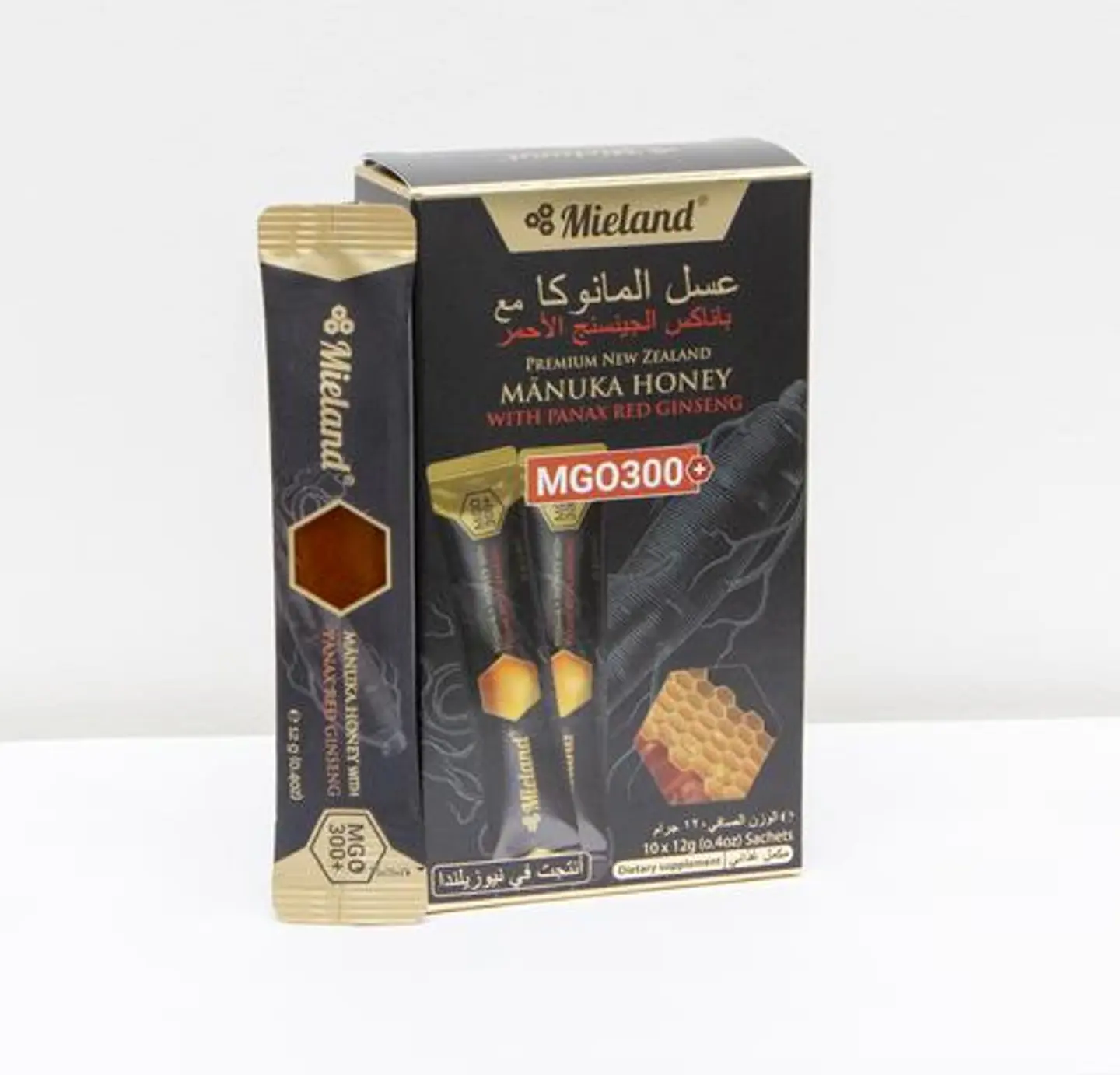 Manuka Honey Sachets Ginseng 300 Mgo