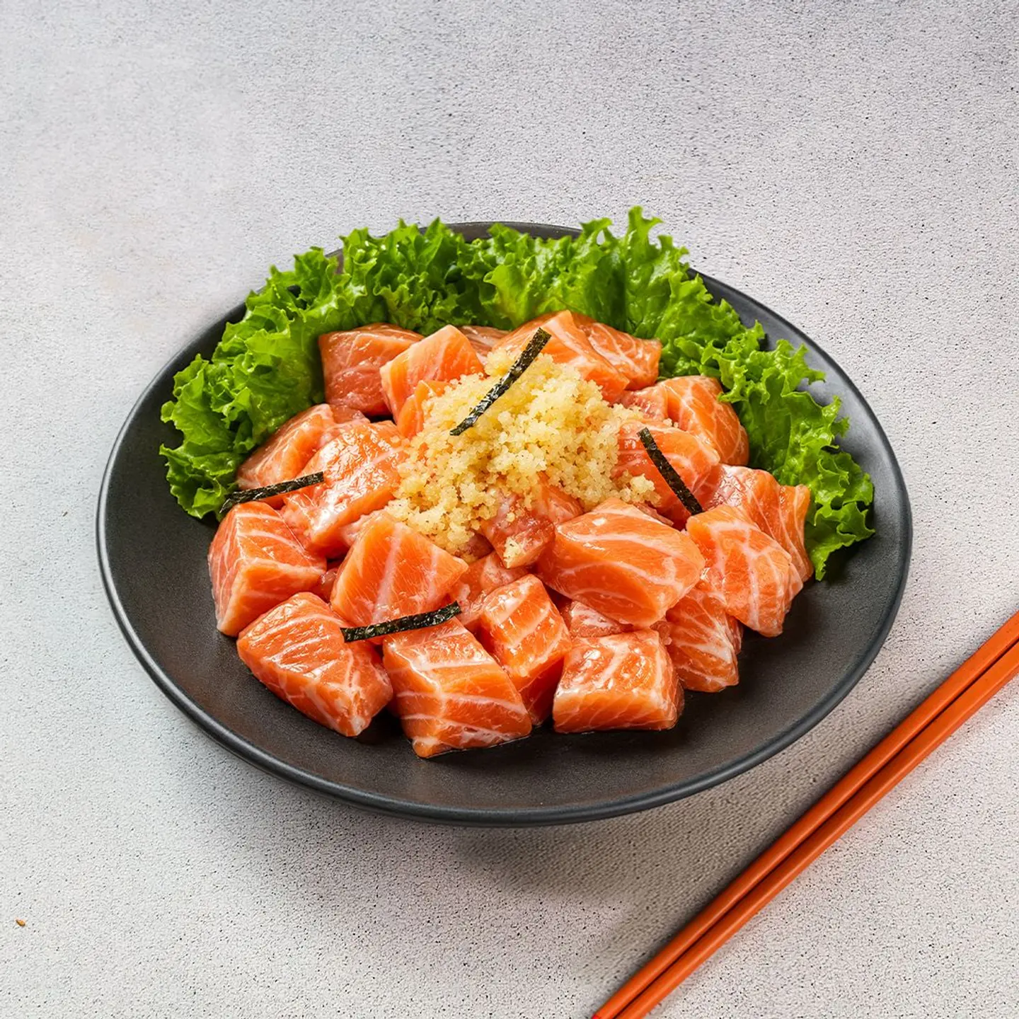 Crispy Salmon Salad