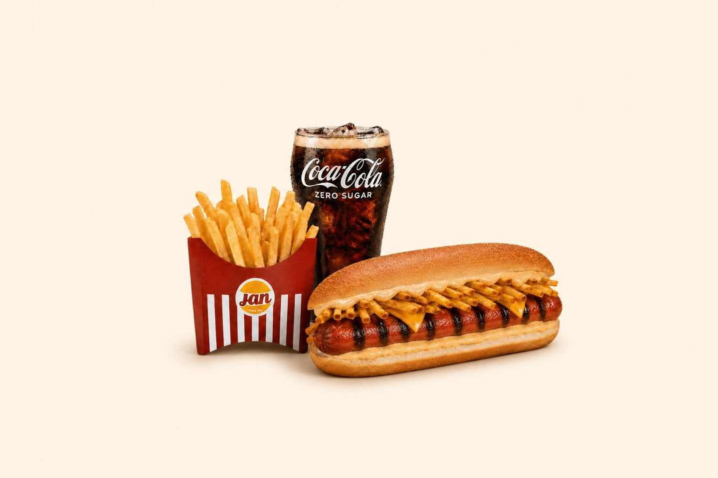 وجبة جان هوت دوغ