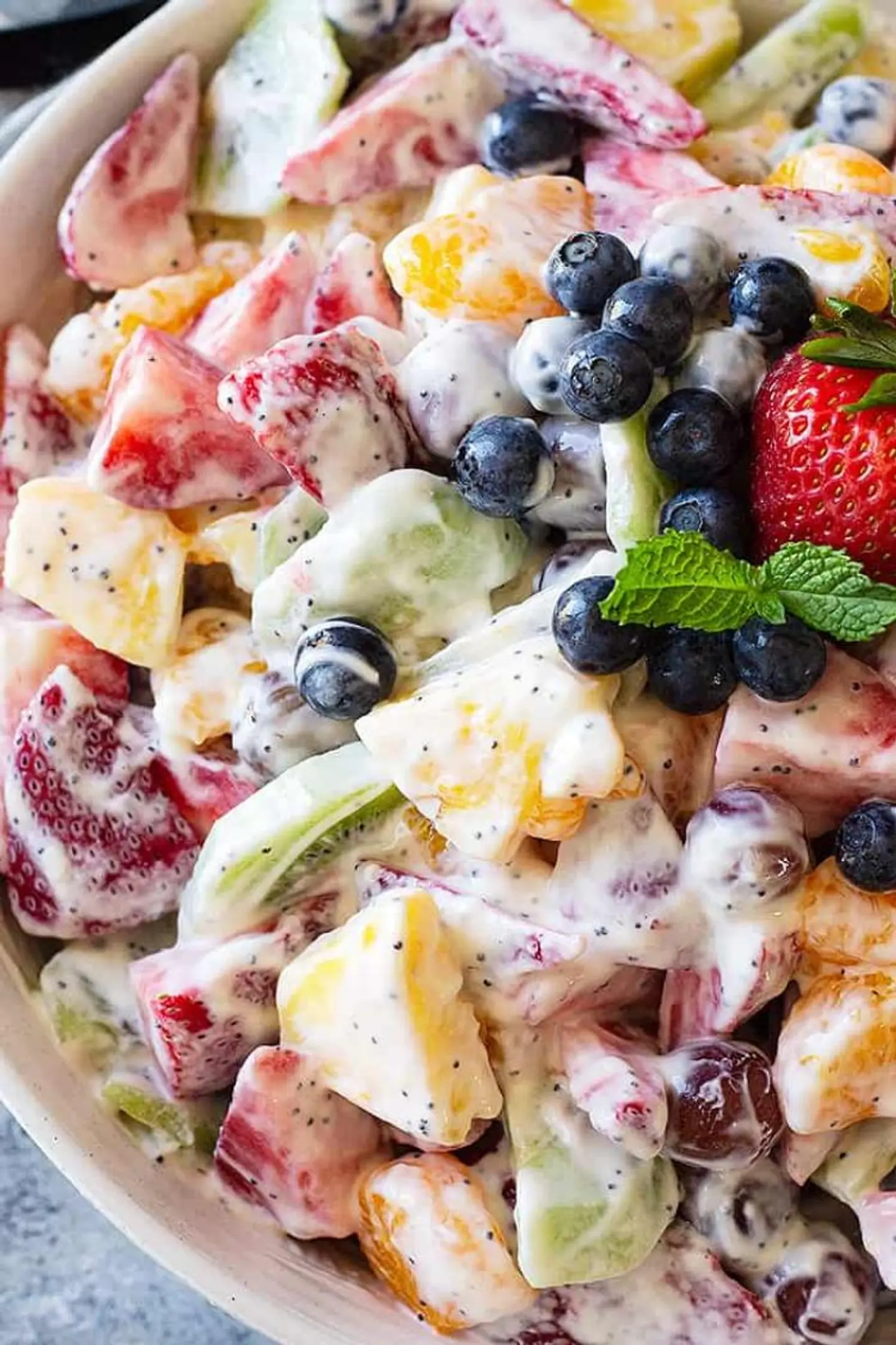 Salad With Cream