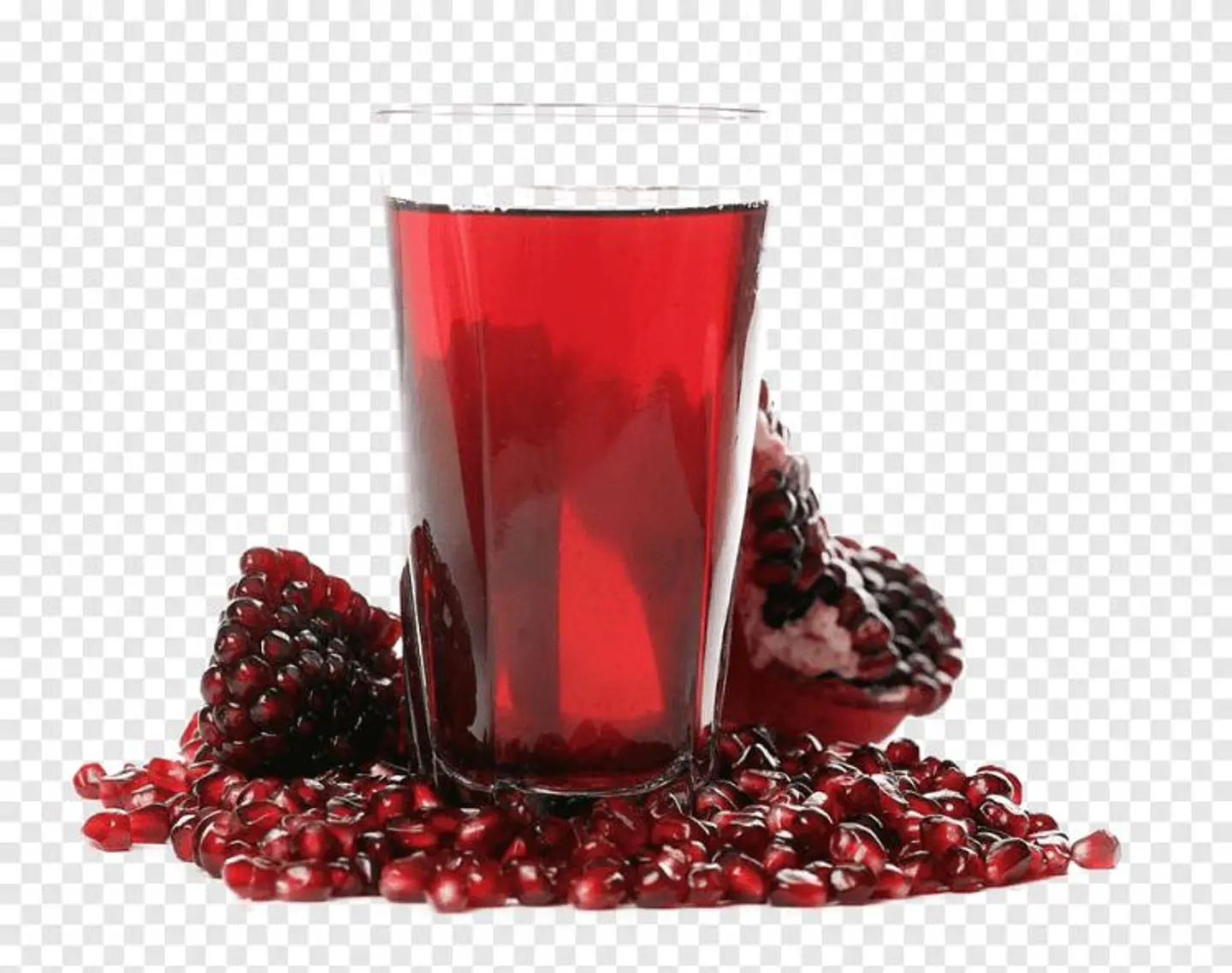 Grapes With Pomegranate
