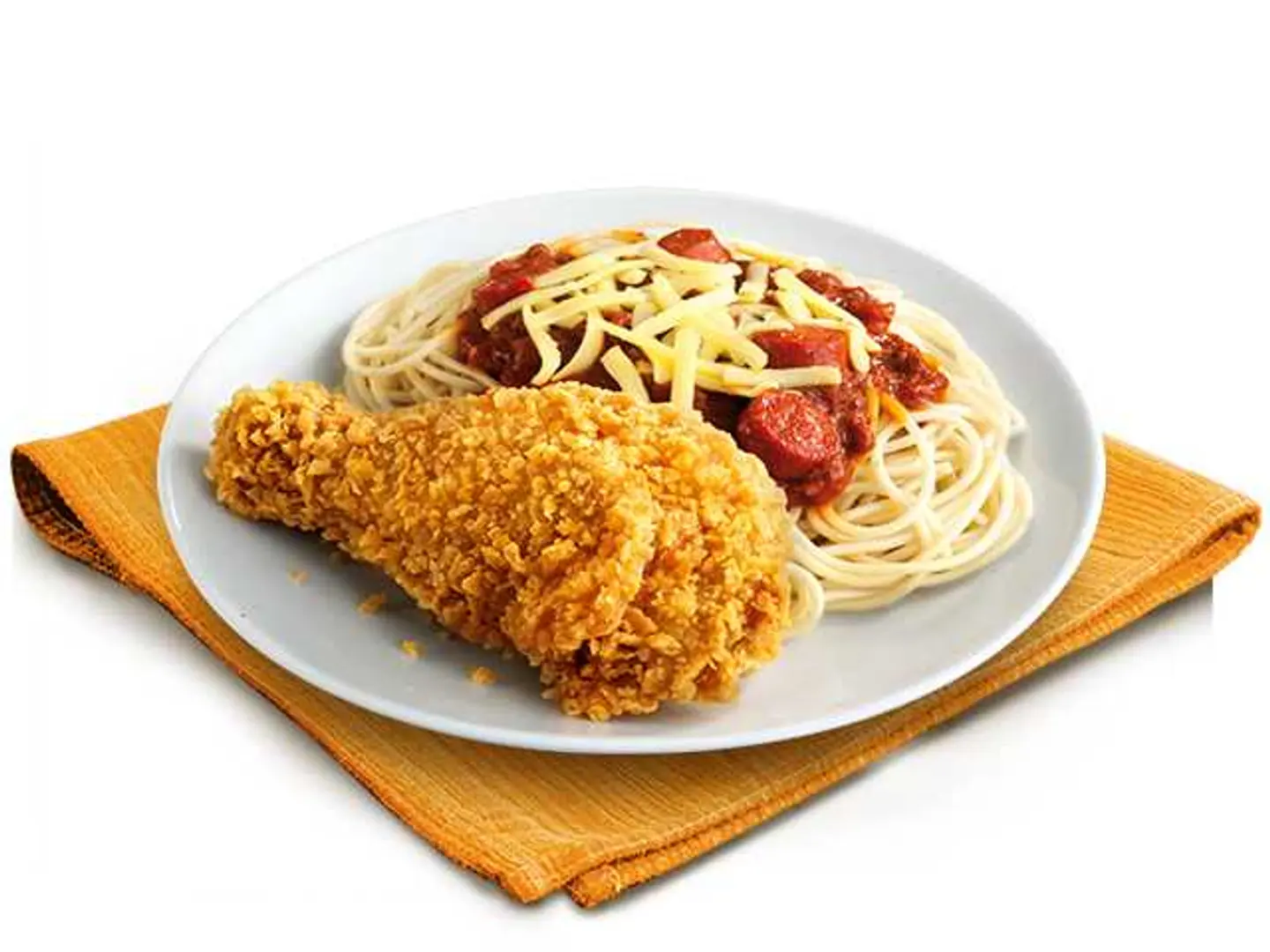 Chickenjoy Spaghetti