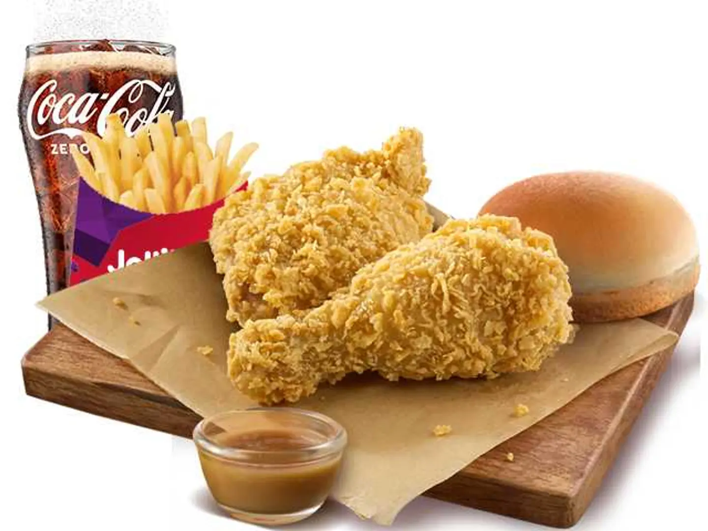 2 Pcs Chickenjoy Combo Meal