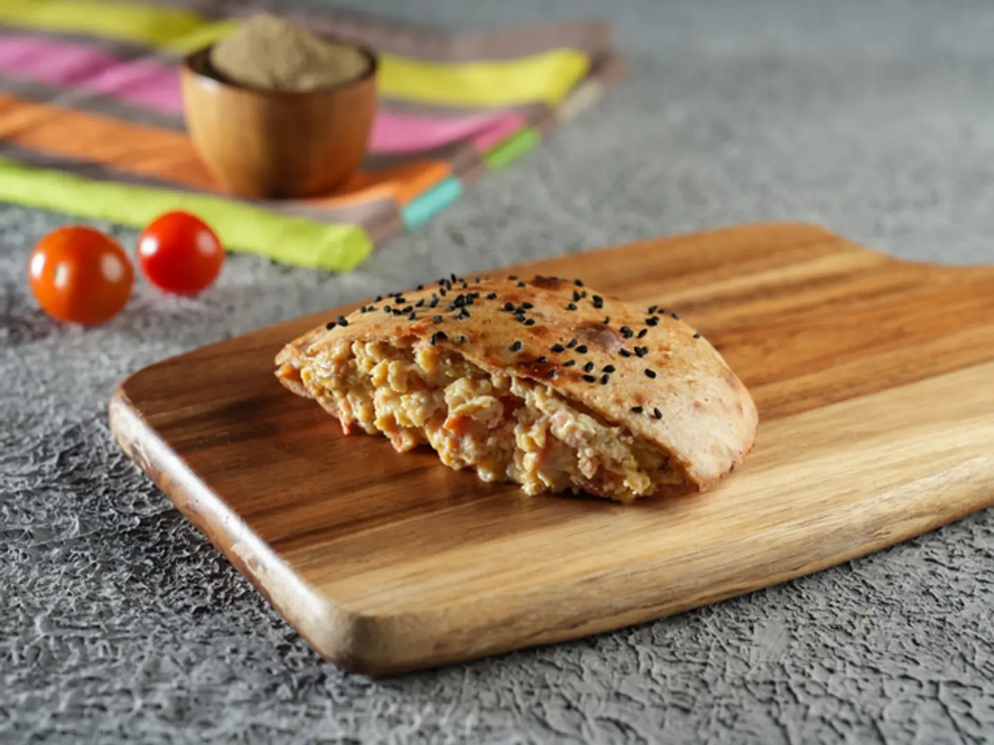 فطيرة شكشوكة (خبز بر ١٠٠%)