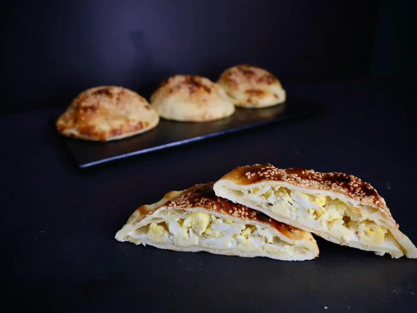 فطيرة بيض مقلي