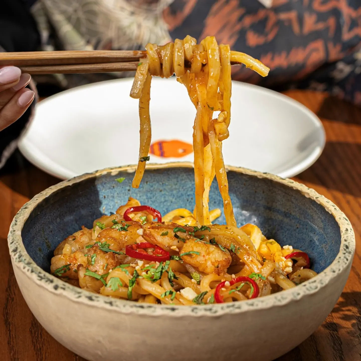 Prawn Udon Noodles