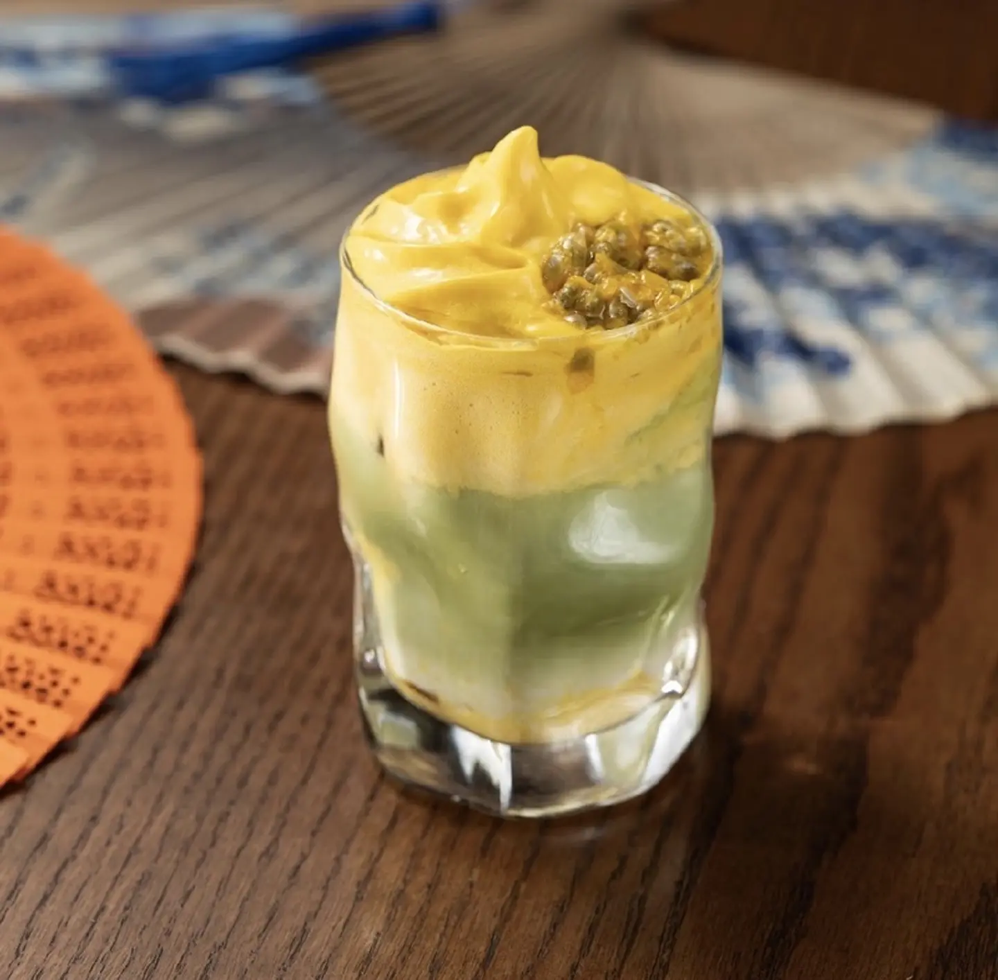Mango & Passion Fruit Matcha