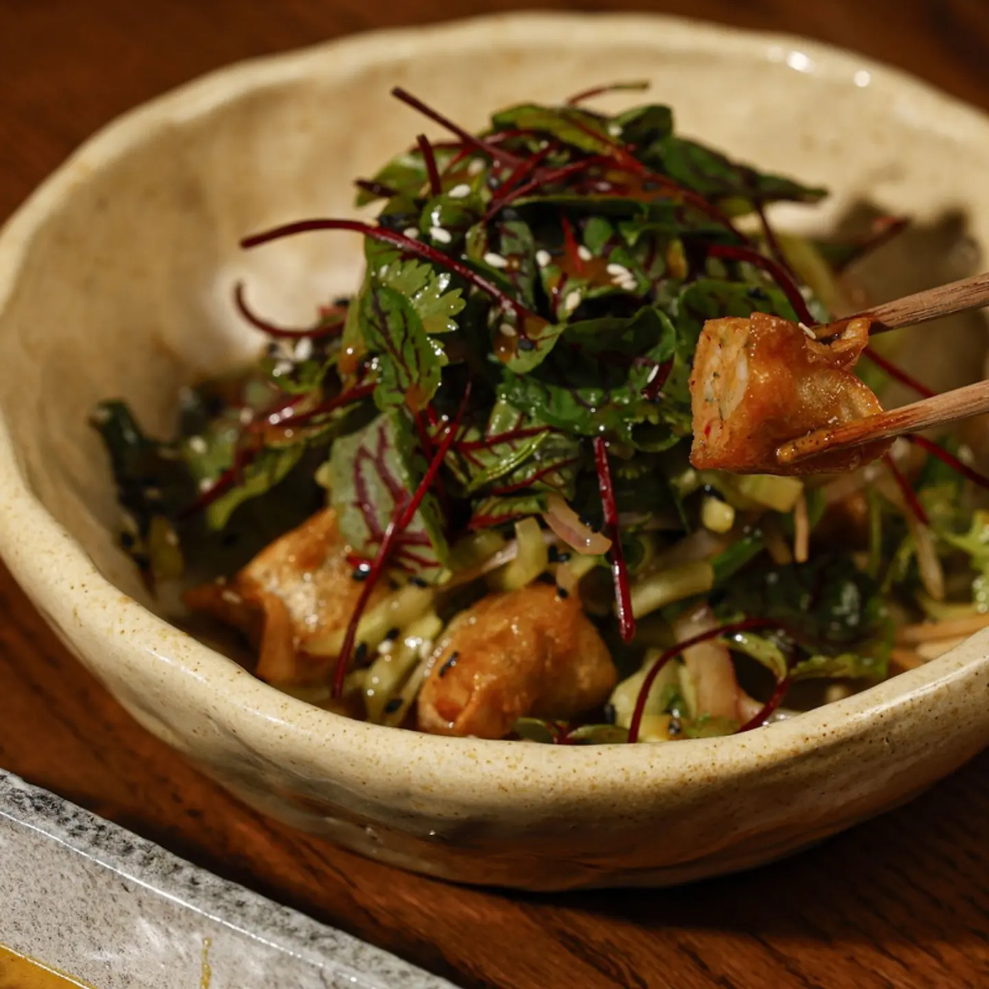Gyoza Salad