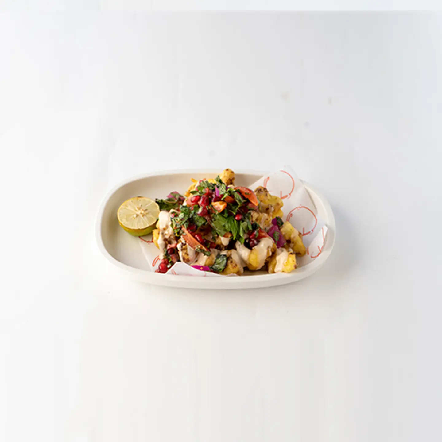 Crispy Cauliflower And Tahina