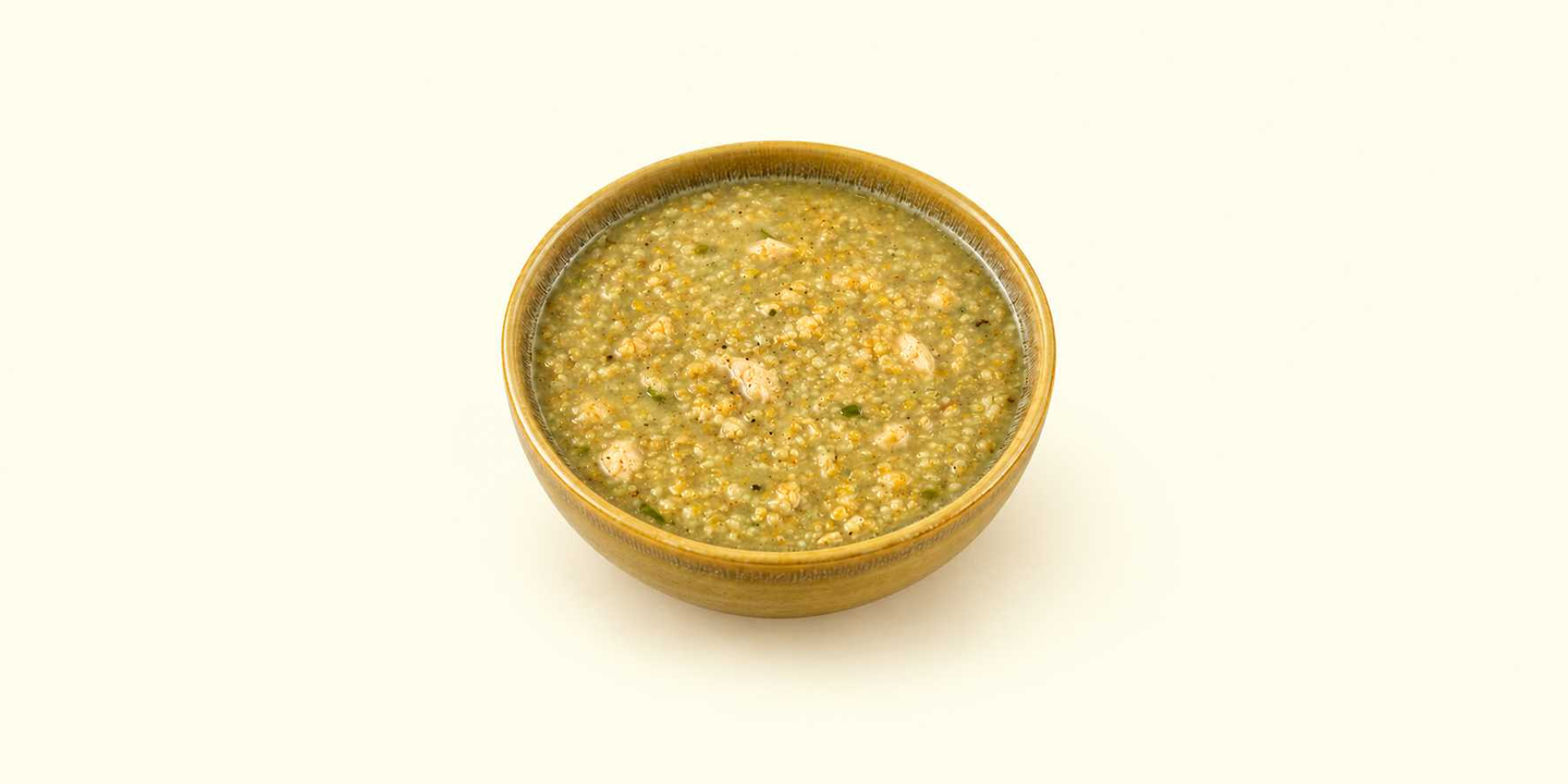 شوربة الفريكة والدجاج