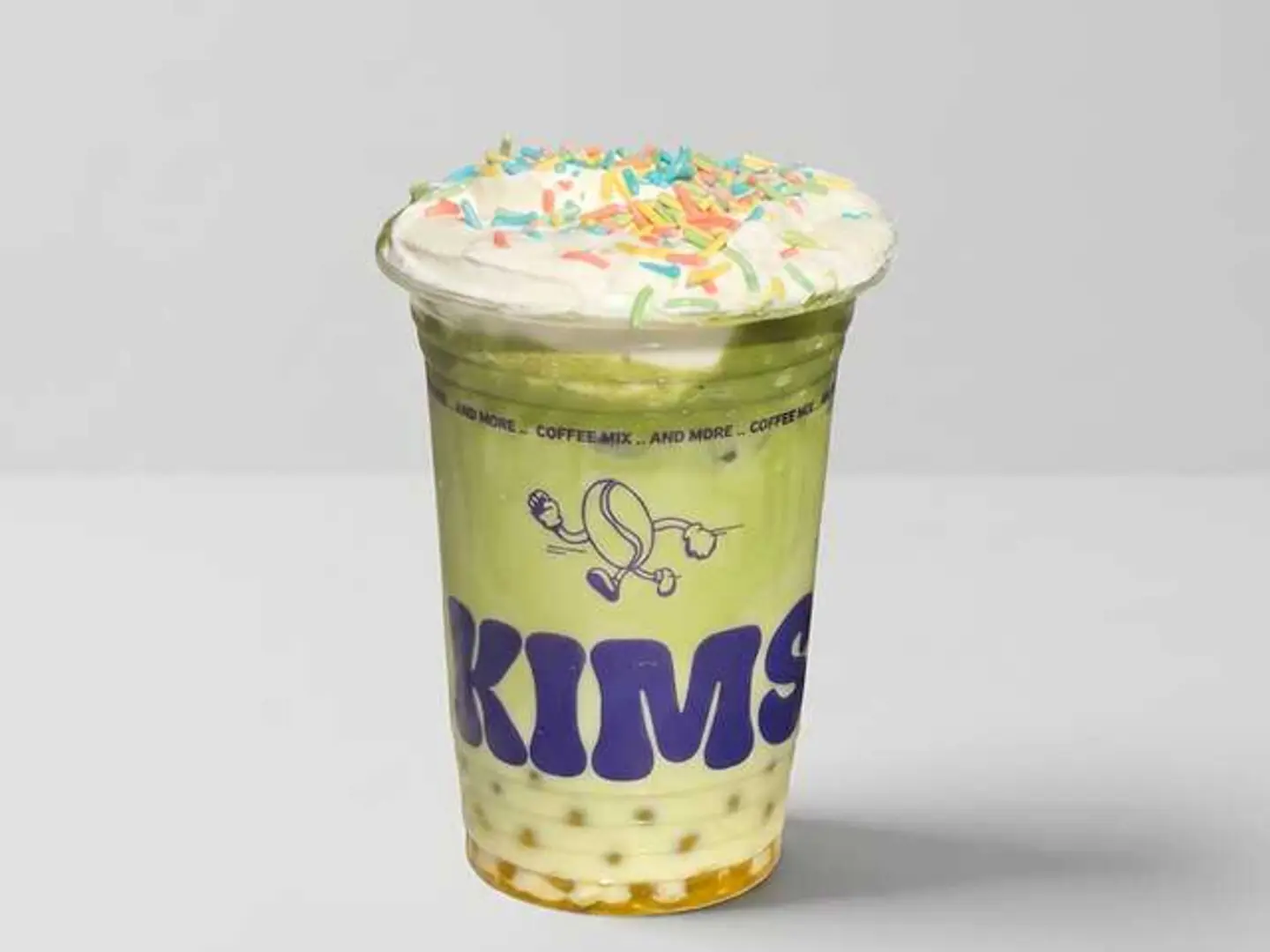 Boba Matcha Peach