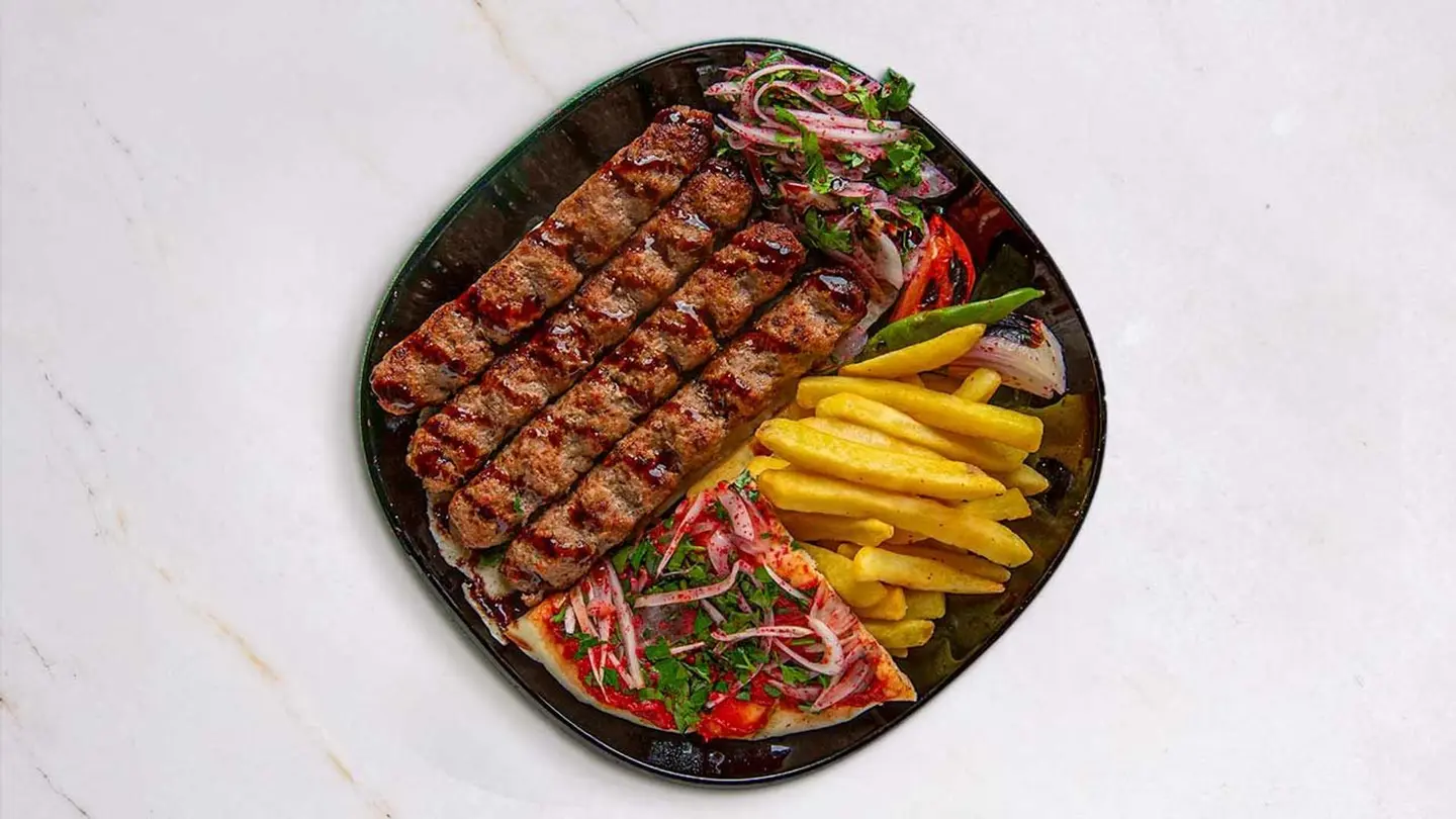 Pomegranate Molasses Meat Kebab