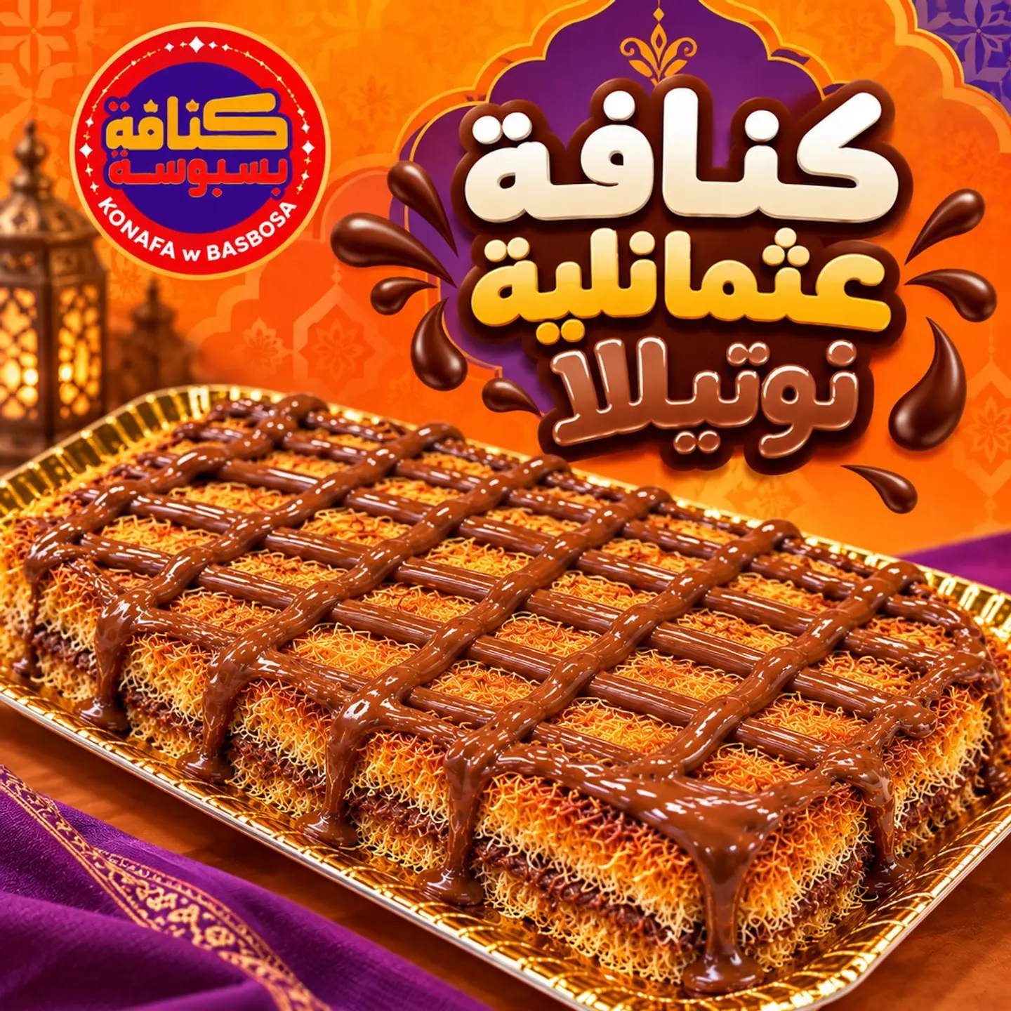 Osmanlia Nutella Kunafa