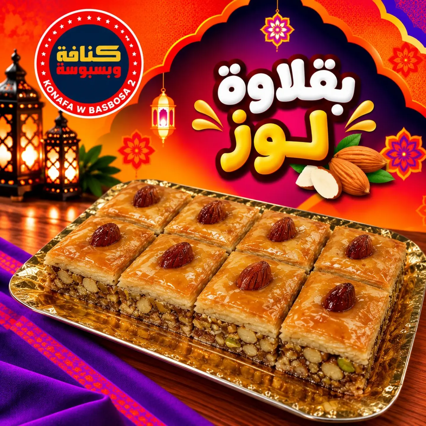Almond Baklawa
