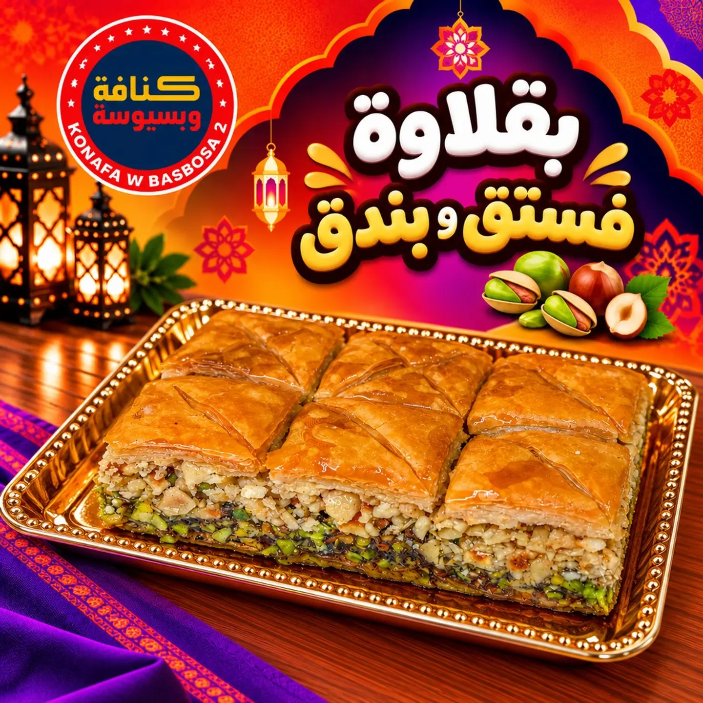 Pistachio & Hazelnut Baklava