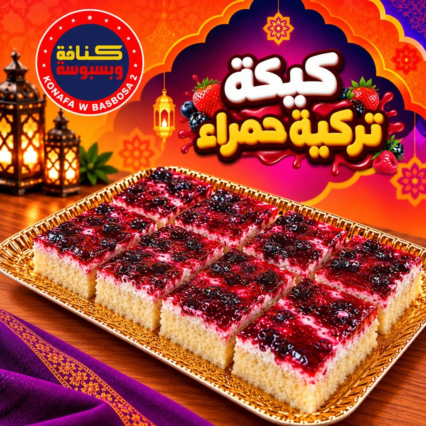 Turkish Red Velvet Cake