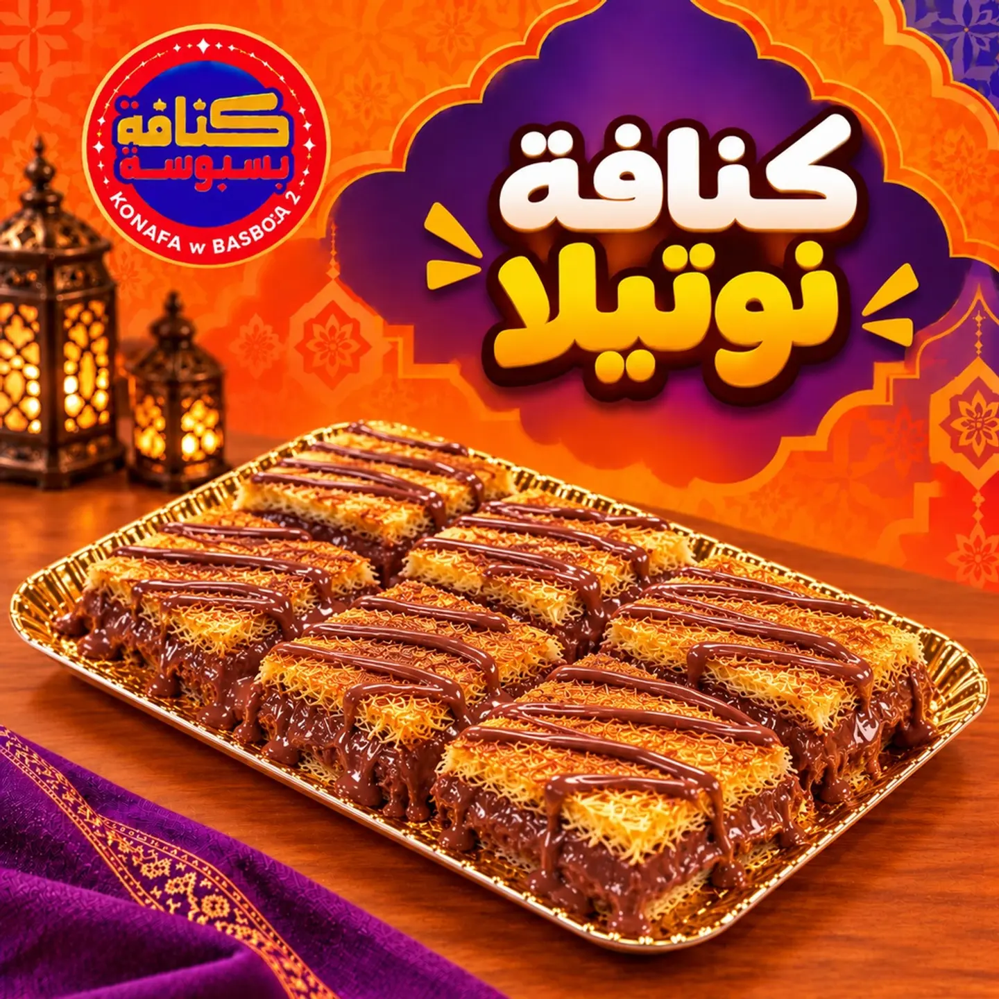 Nutella Kunafa