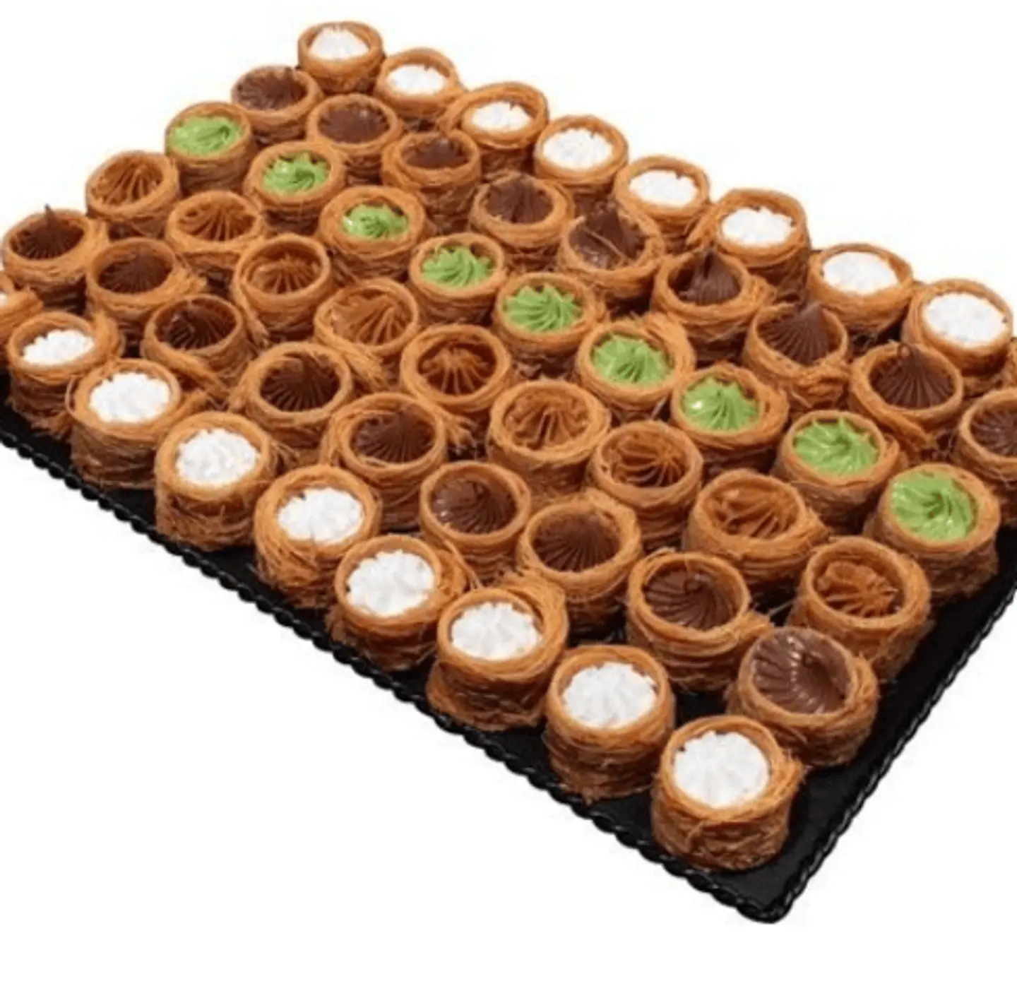 Kunafa Nest With Cream