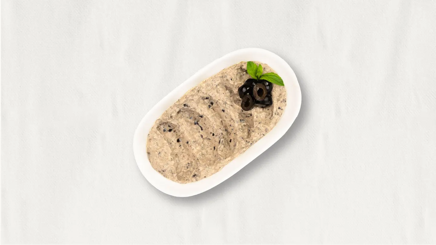 لبنة بالزيتون