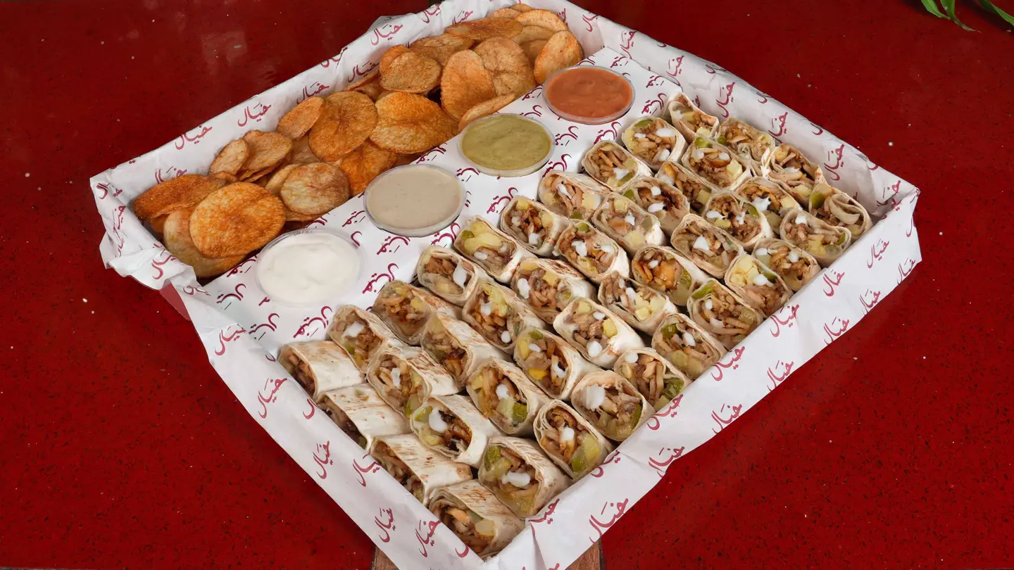 Chicken Shawerma Sandwich Box (40 Pcs)