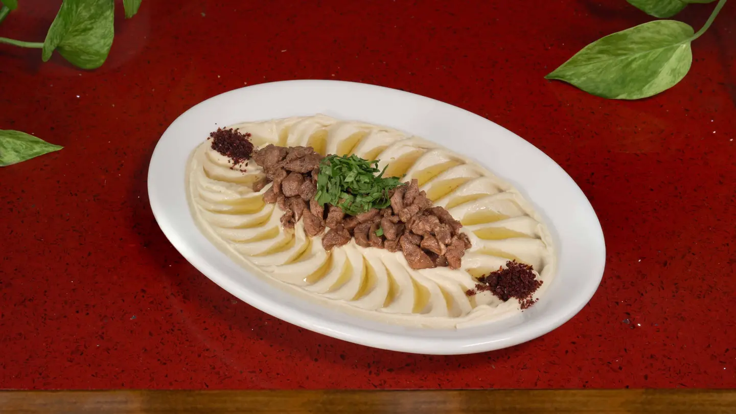 Hummus With Meat