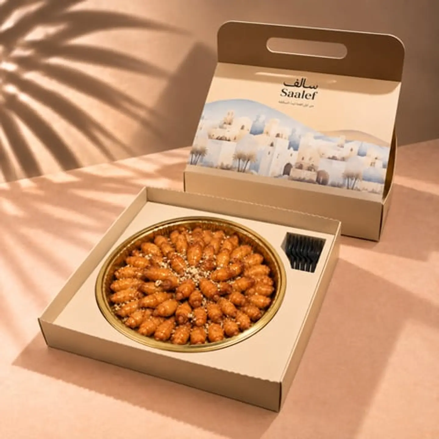 Mini Semolina Croissant