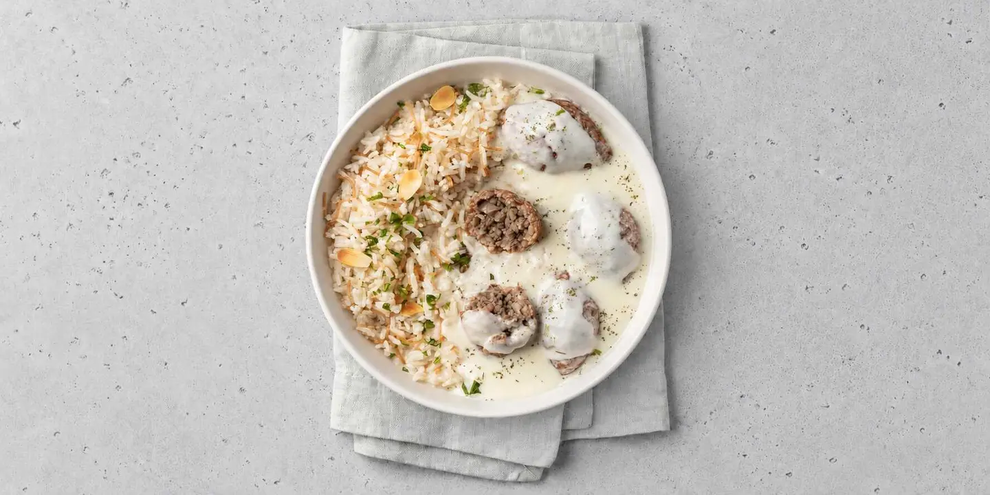 كبة بلبن