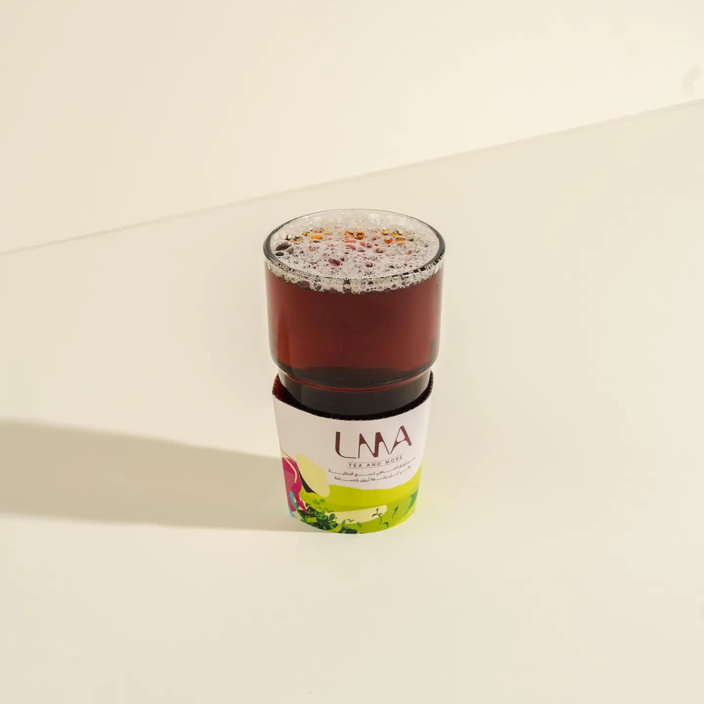 Glass Cup Tea With Sugar