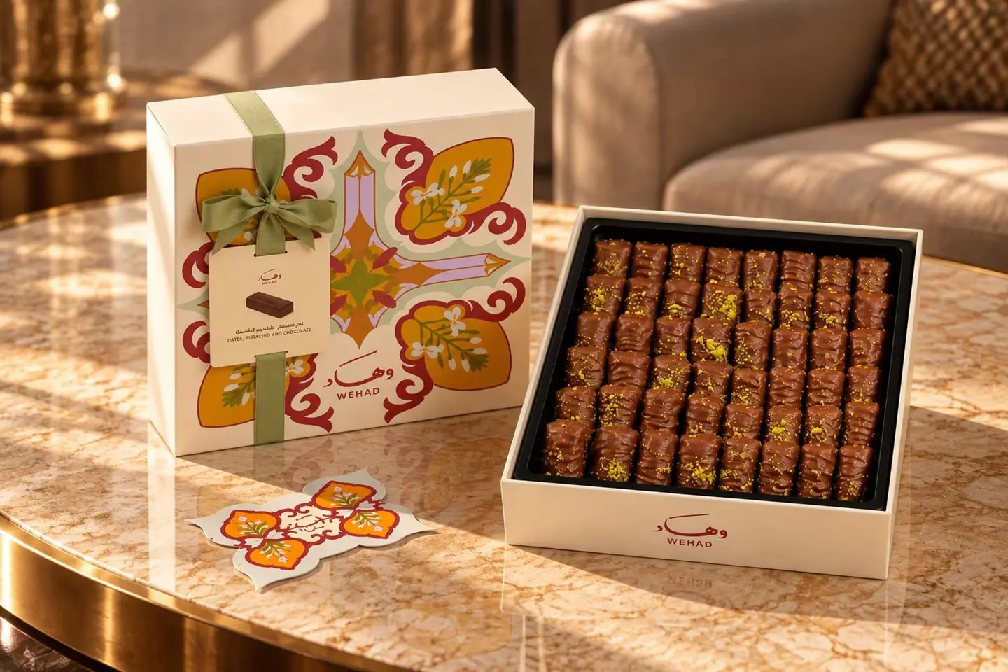 وهاد بقلاوة كاجو بالشوكولاتة