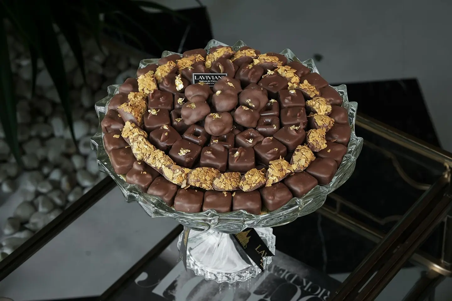 صينية شوكولاتة بلجيكية فاخرة ٣