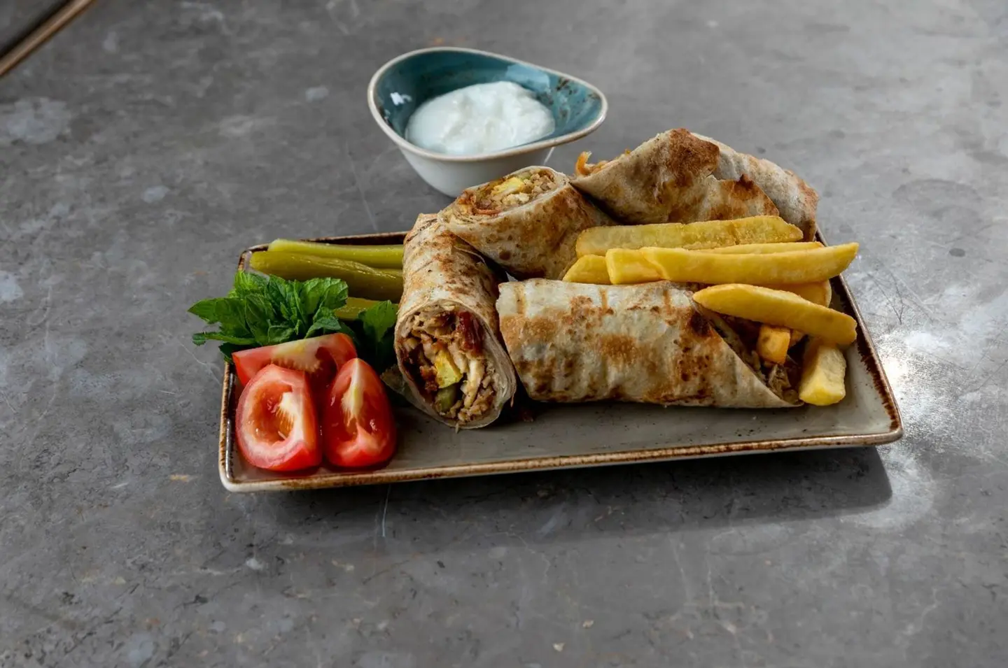 Shawarma Chicken Saj