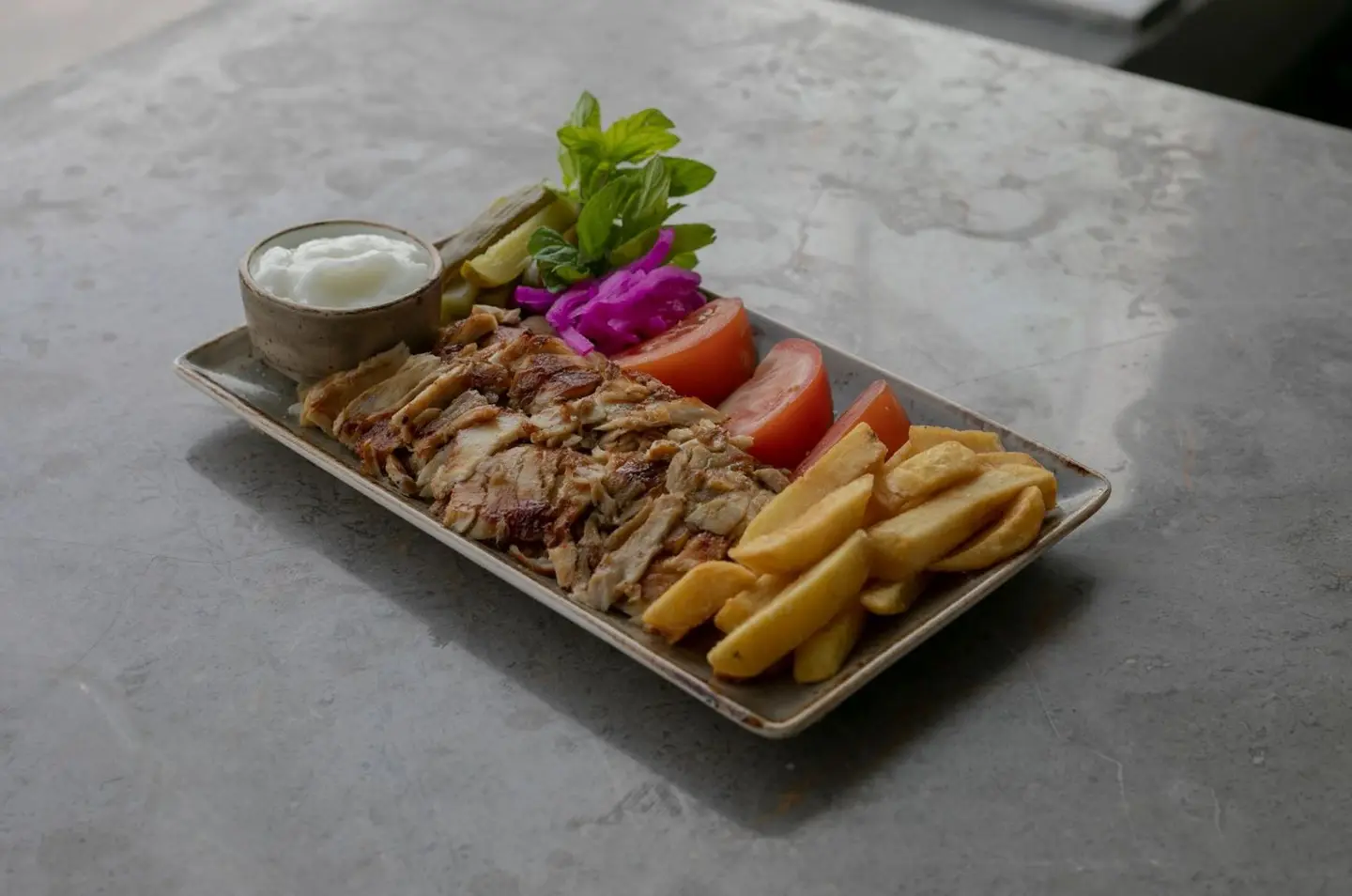 Shawarma Chicken Platter