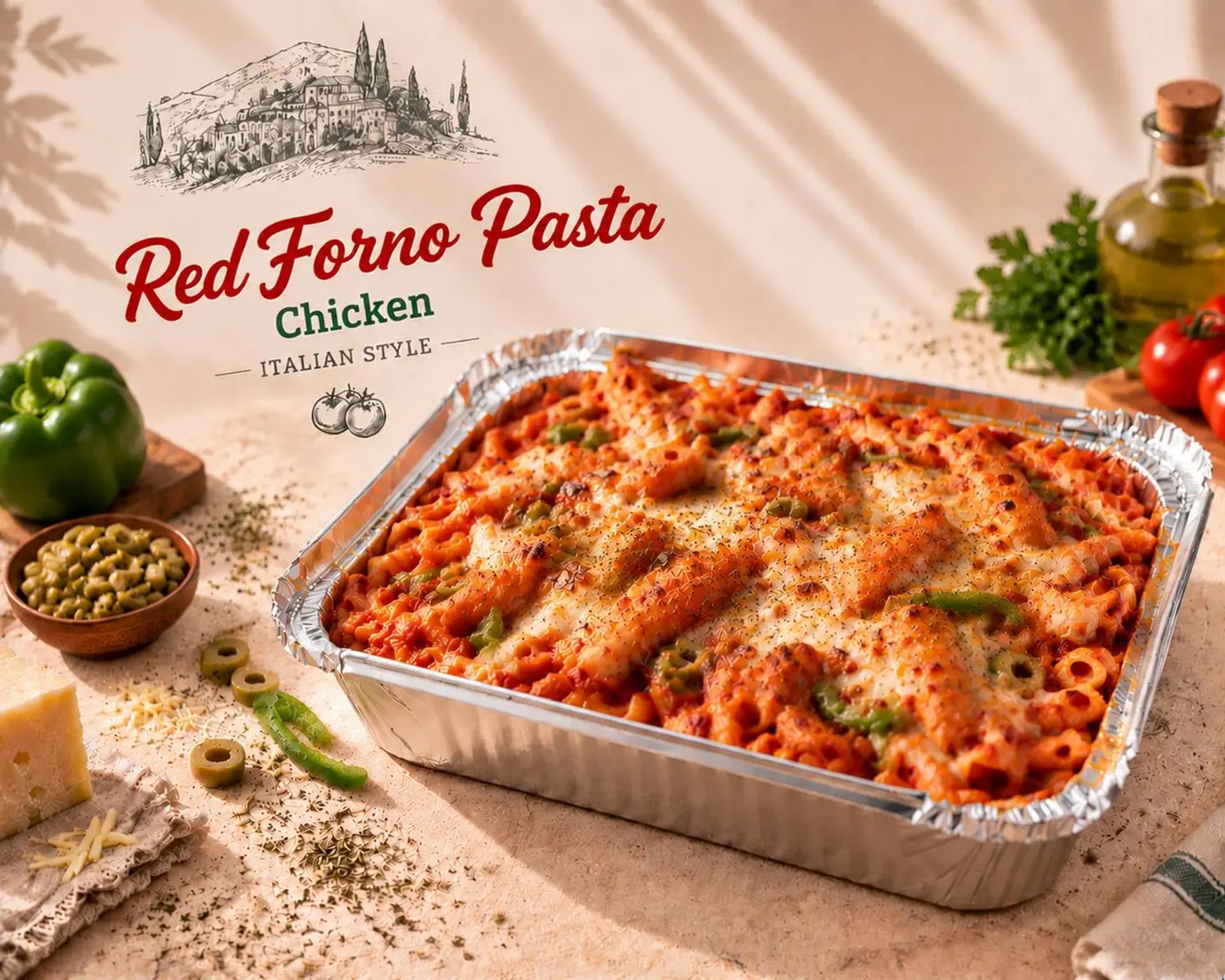 Forno Red Pasta With Chicken