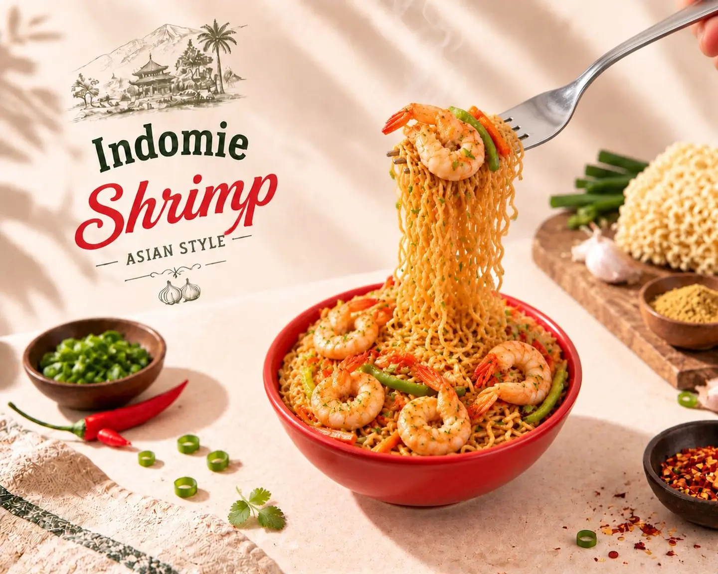 Shrimp Indomie