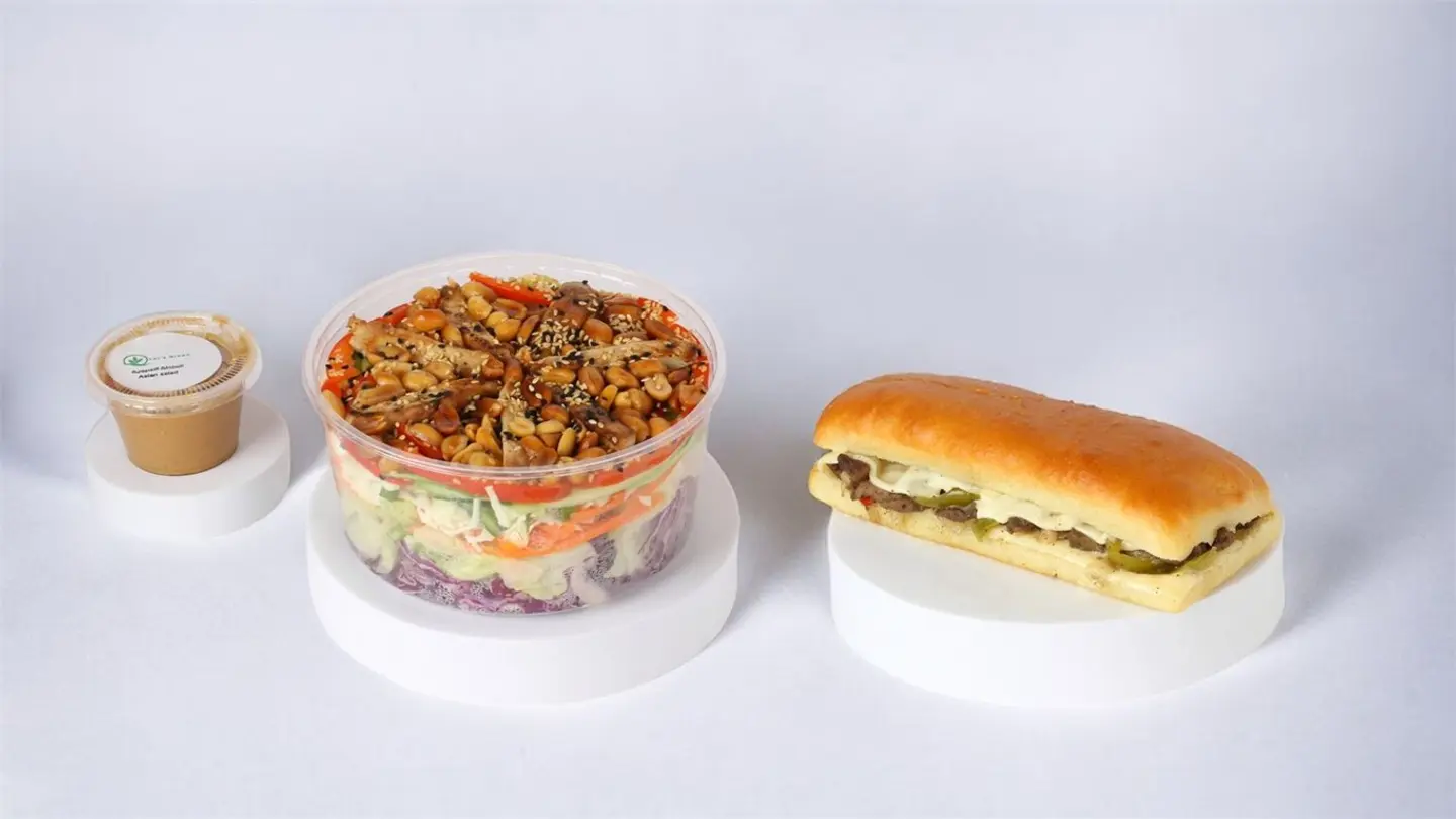 Salad And Sandwich Combo Of Your Choice