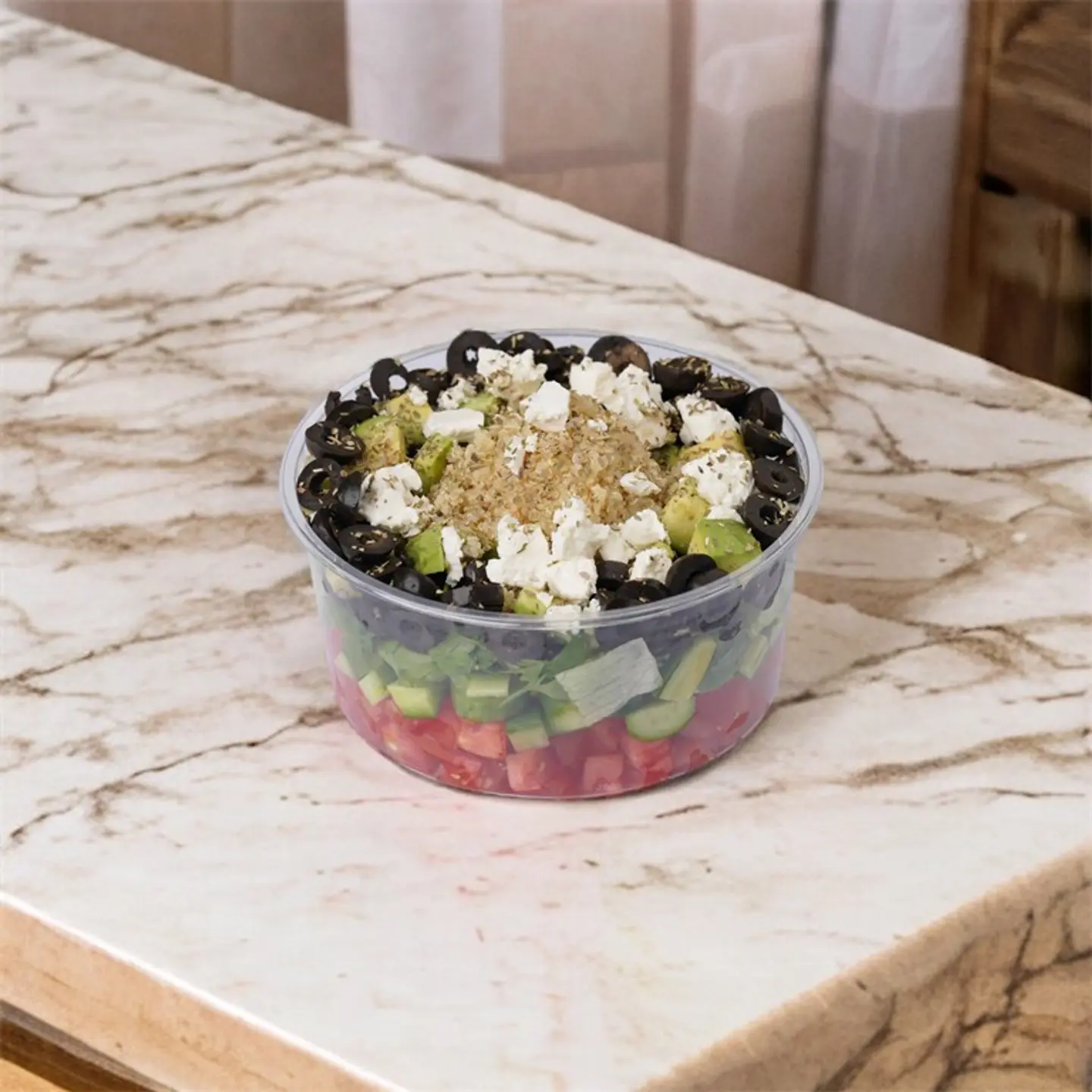 Greek Salad With Quinoa