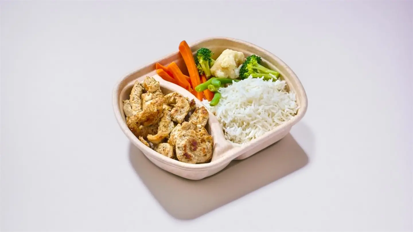 Gym Grilled Rosemary Chicken Meal