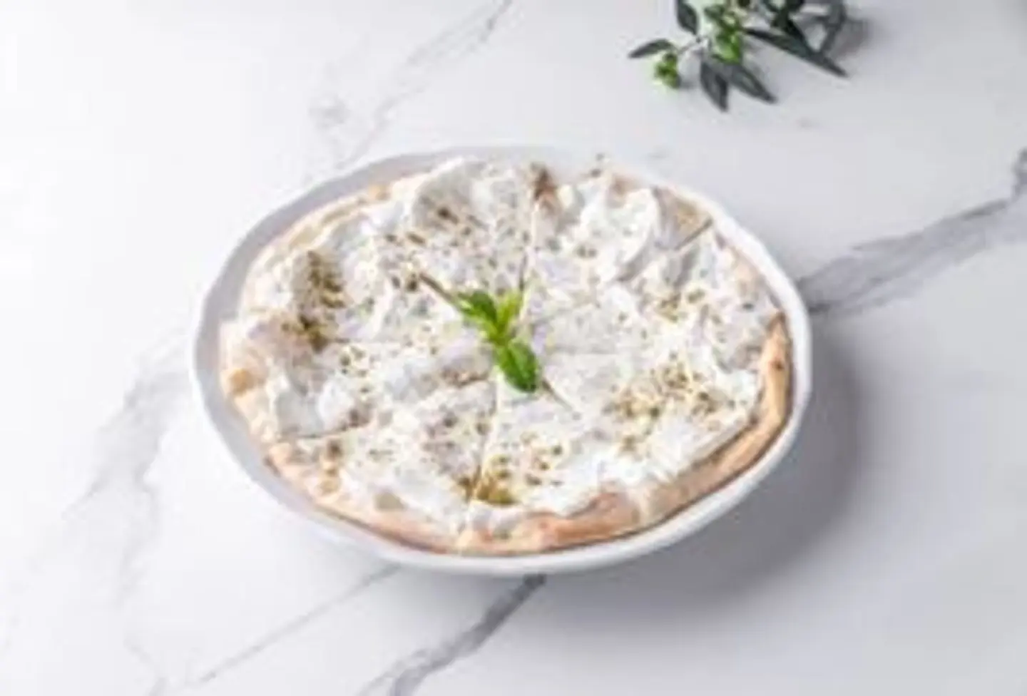 Mankouchet Labneh With Zaatar