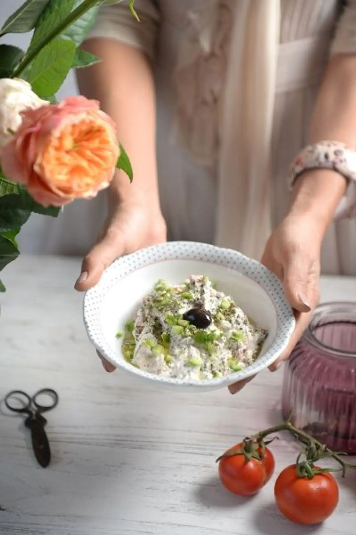 Labneh Mtabbaleh