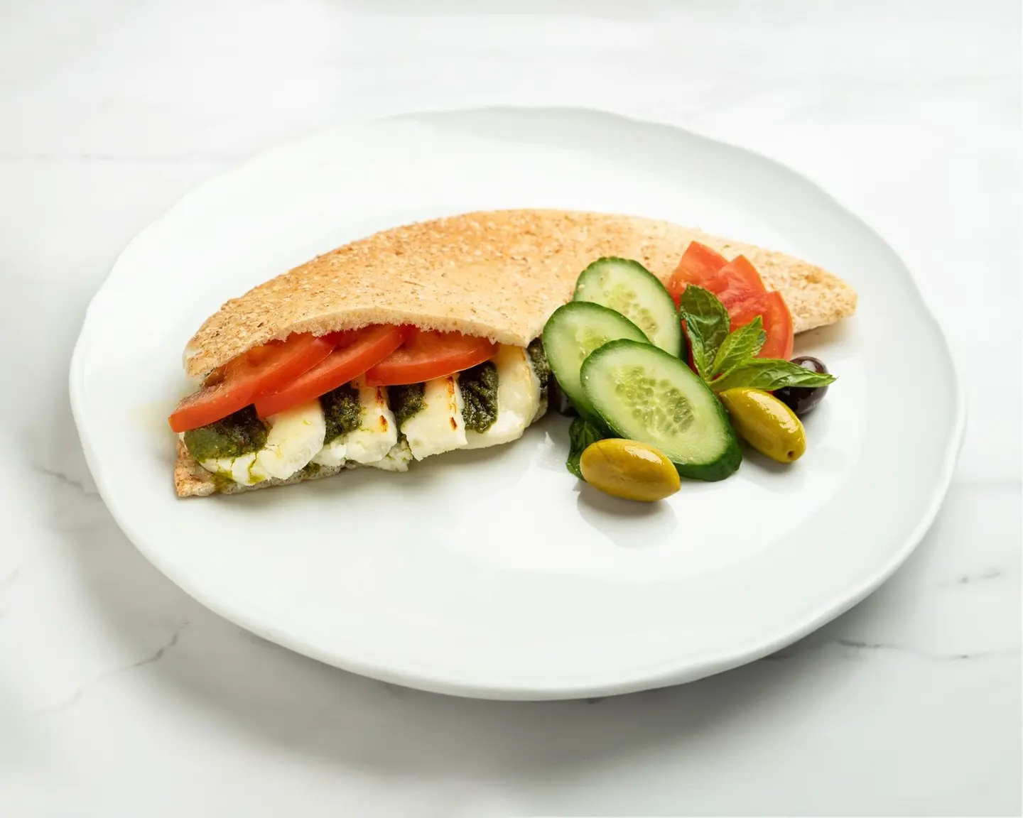 Cheese Pesto Kaakeh