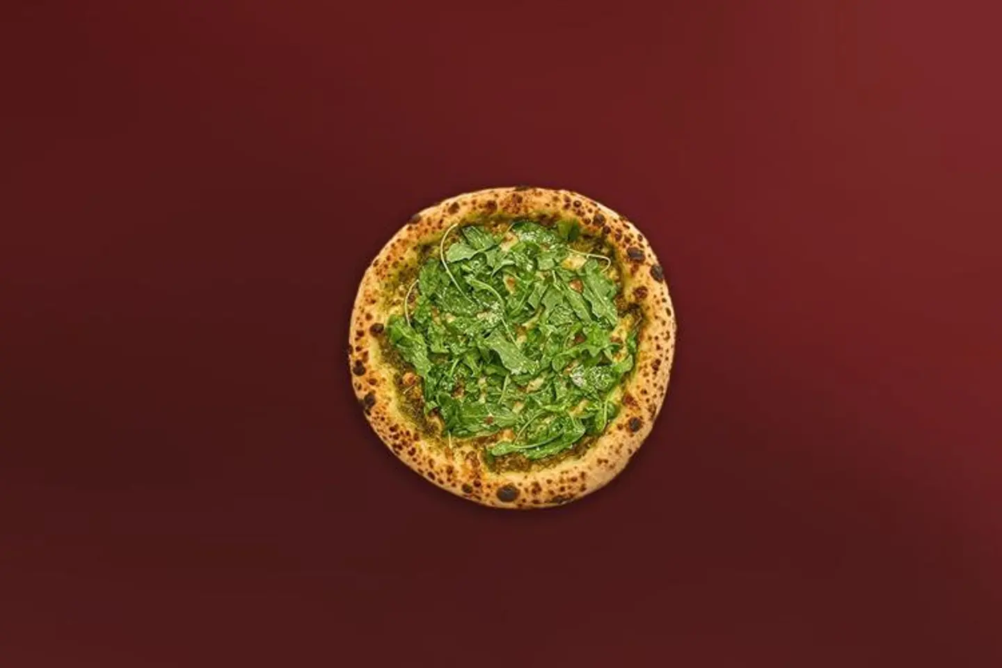 Half Half Pizza - Pesto Verda Pizza