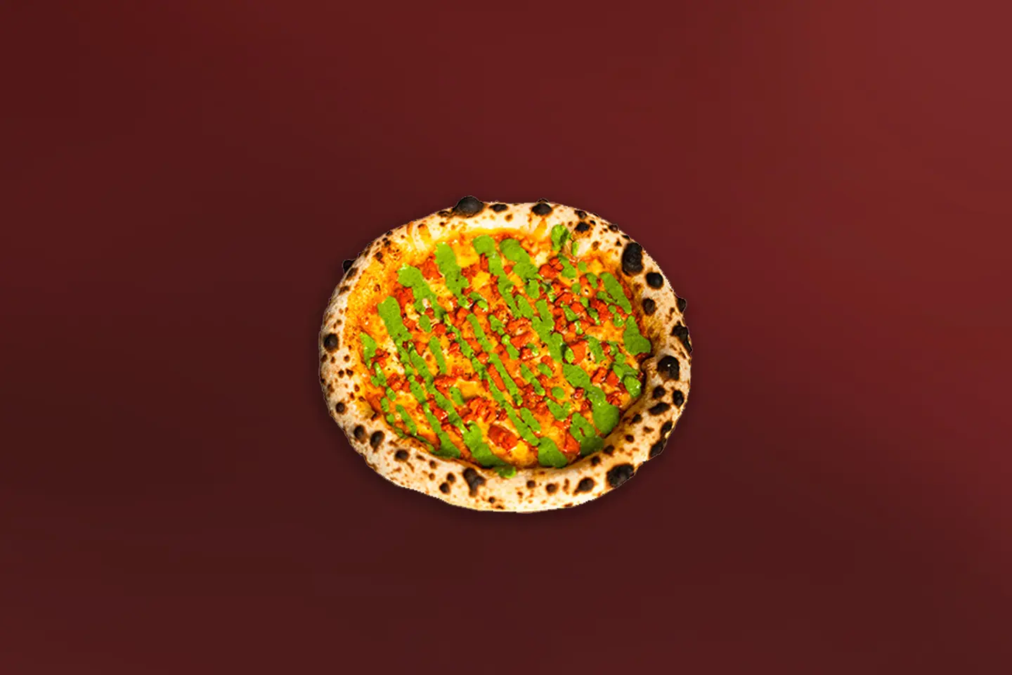 Butter Chicken Pizza