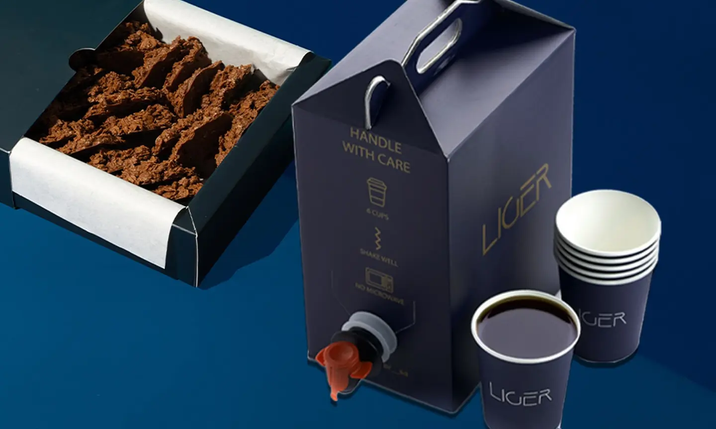 Crunchy Caramel Box + Coffee Day Box
