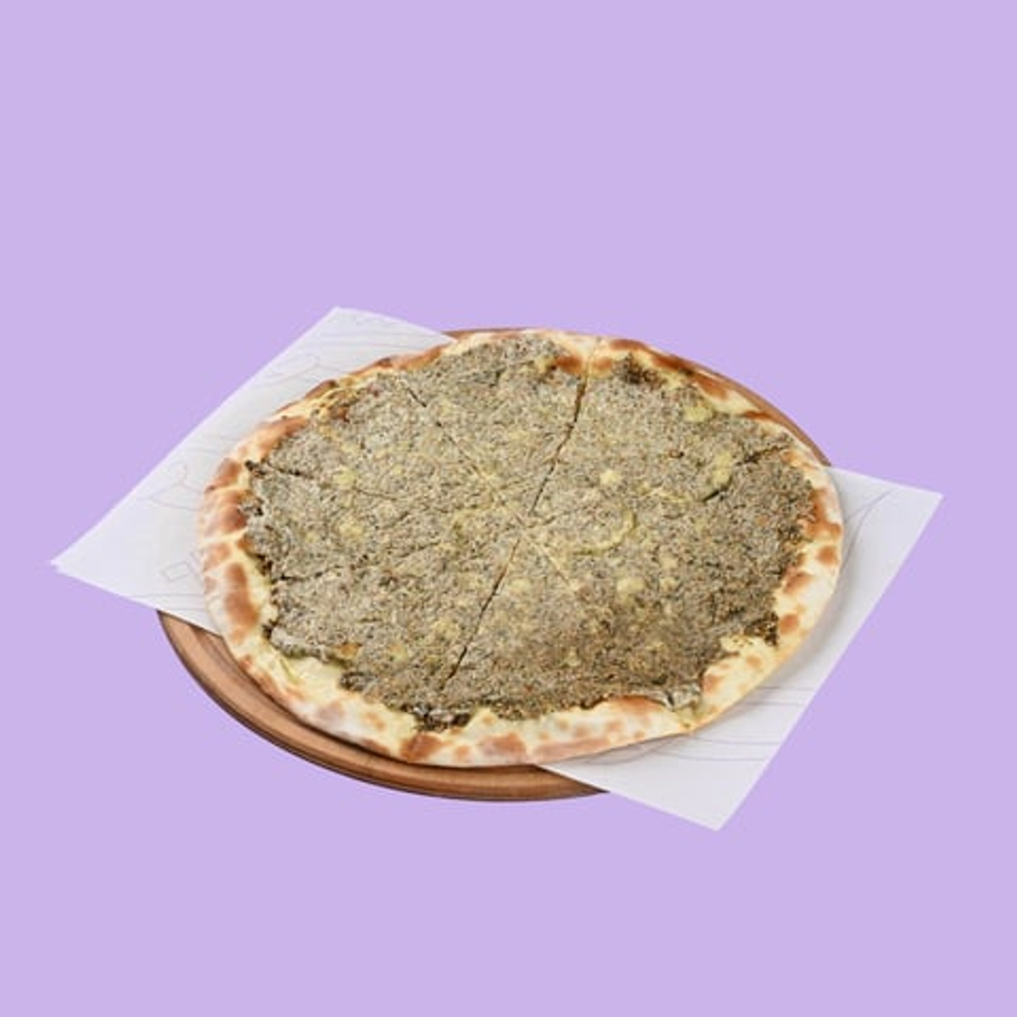 لبنه بالزعتر