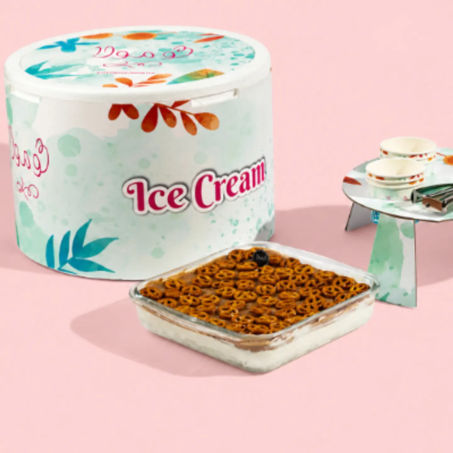 Pretzel Ice Cream